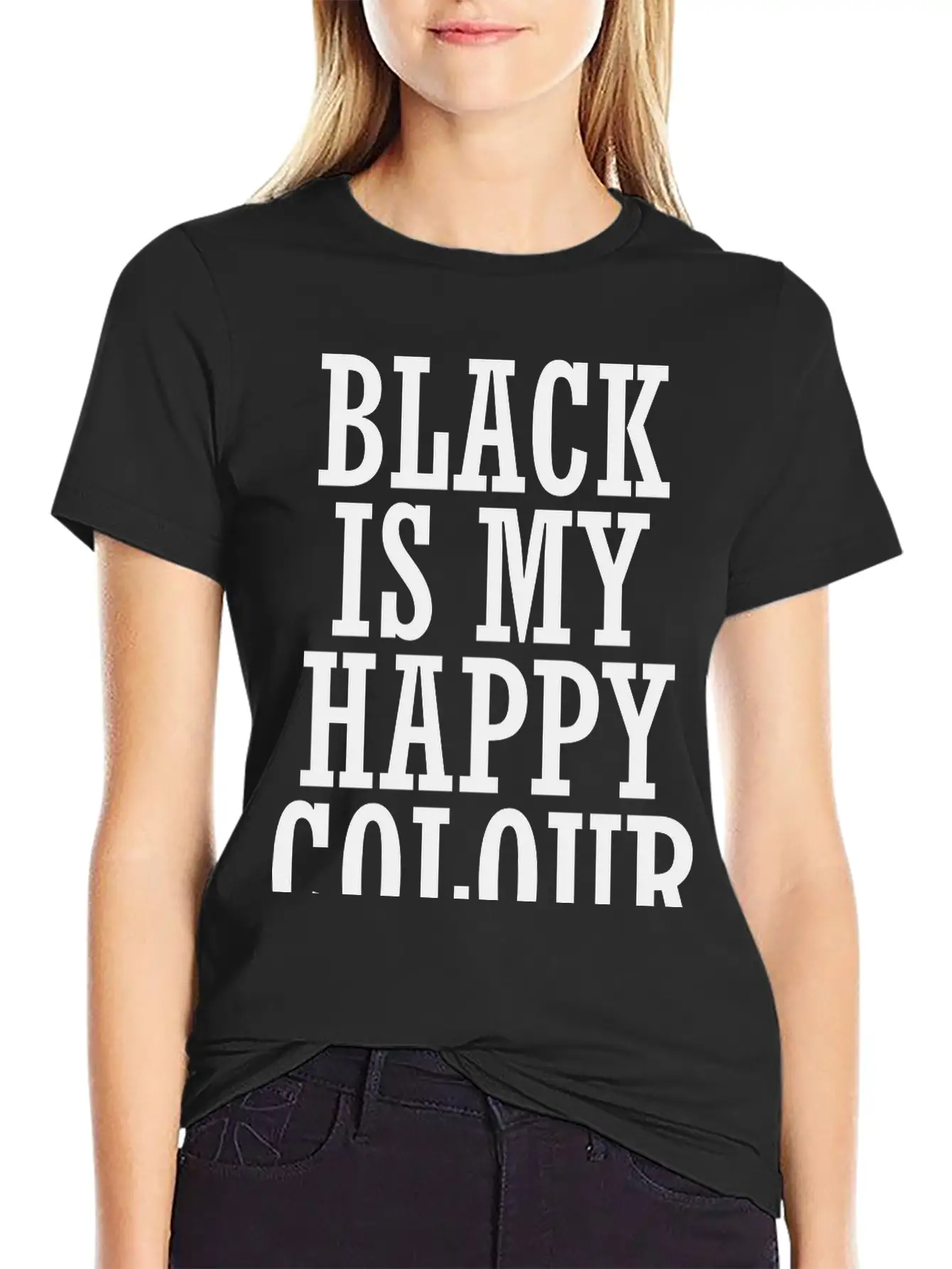 Black Unisex Short Sleeve Soft Cotton T-Shirt – Casual Everyday Wear