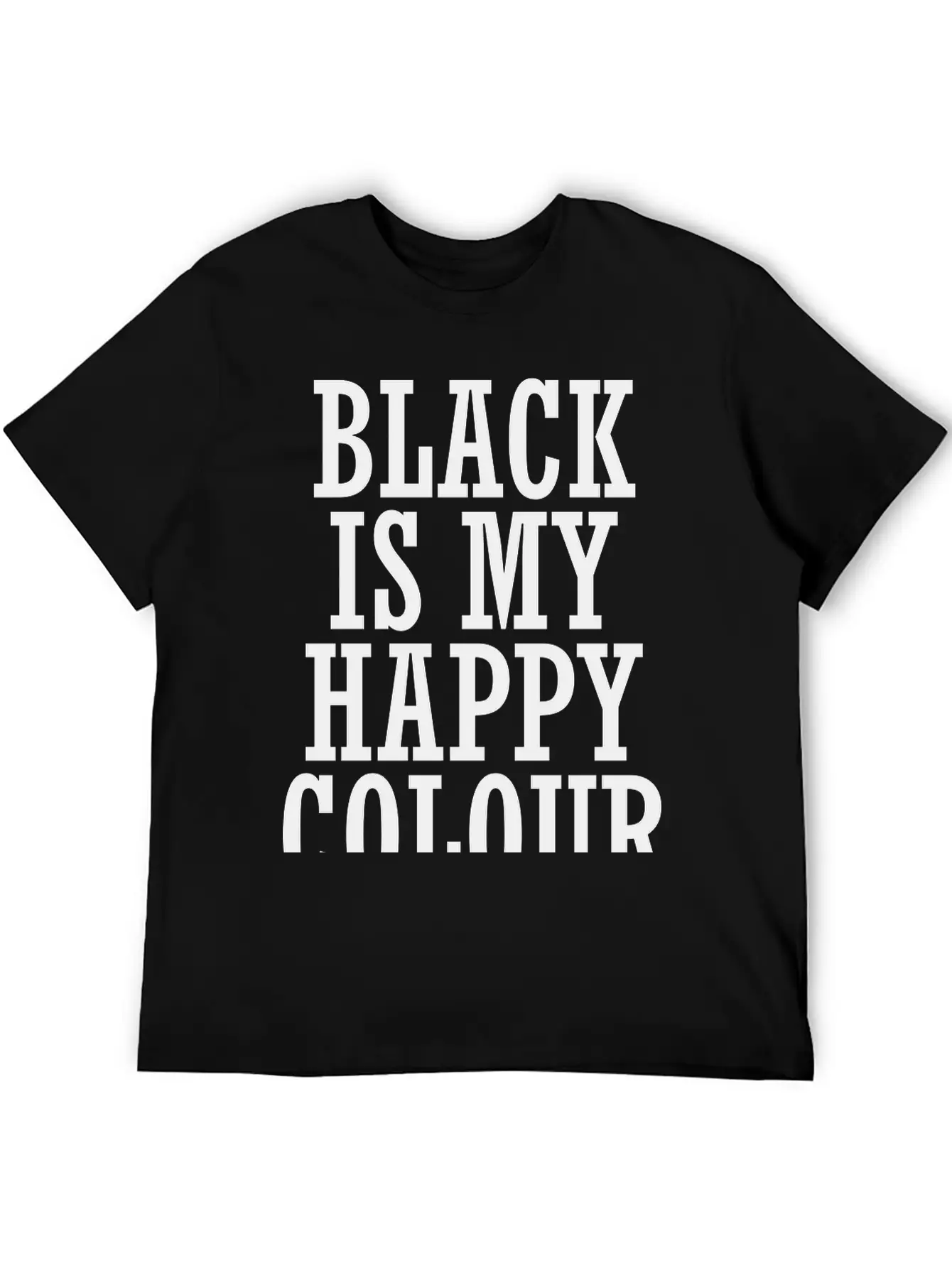 Black Unisex Short Sleeve Soft Cotton T-Shirt – Casual Everyday Wear
