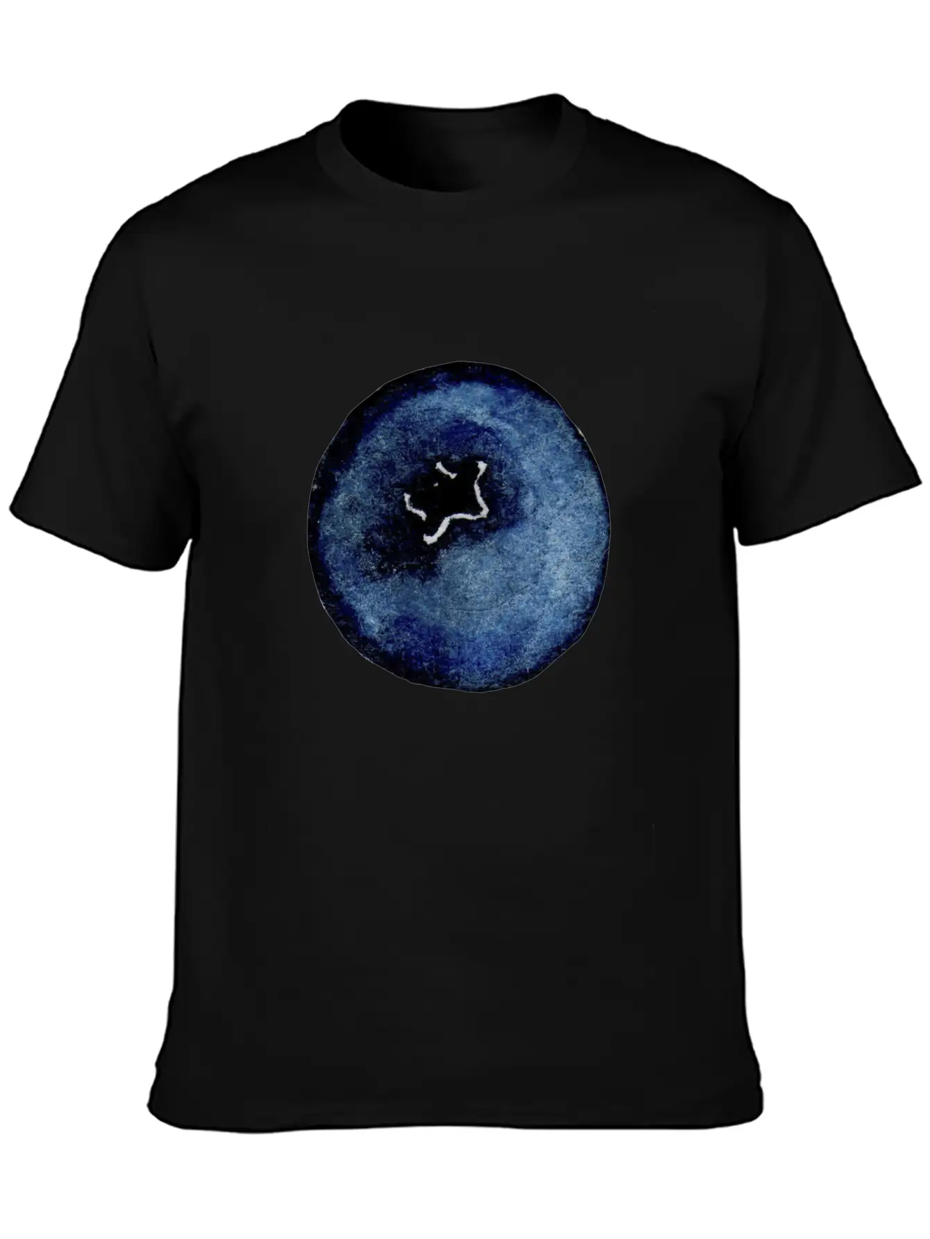 Blackberry Watercolor Essential Unisex Summer Tee – Soft Cotton Casual Fit