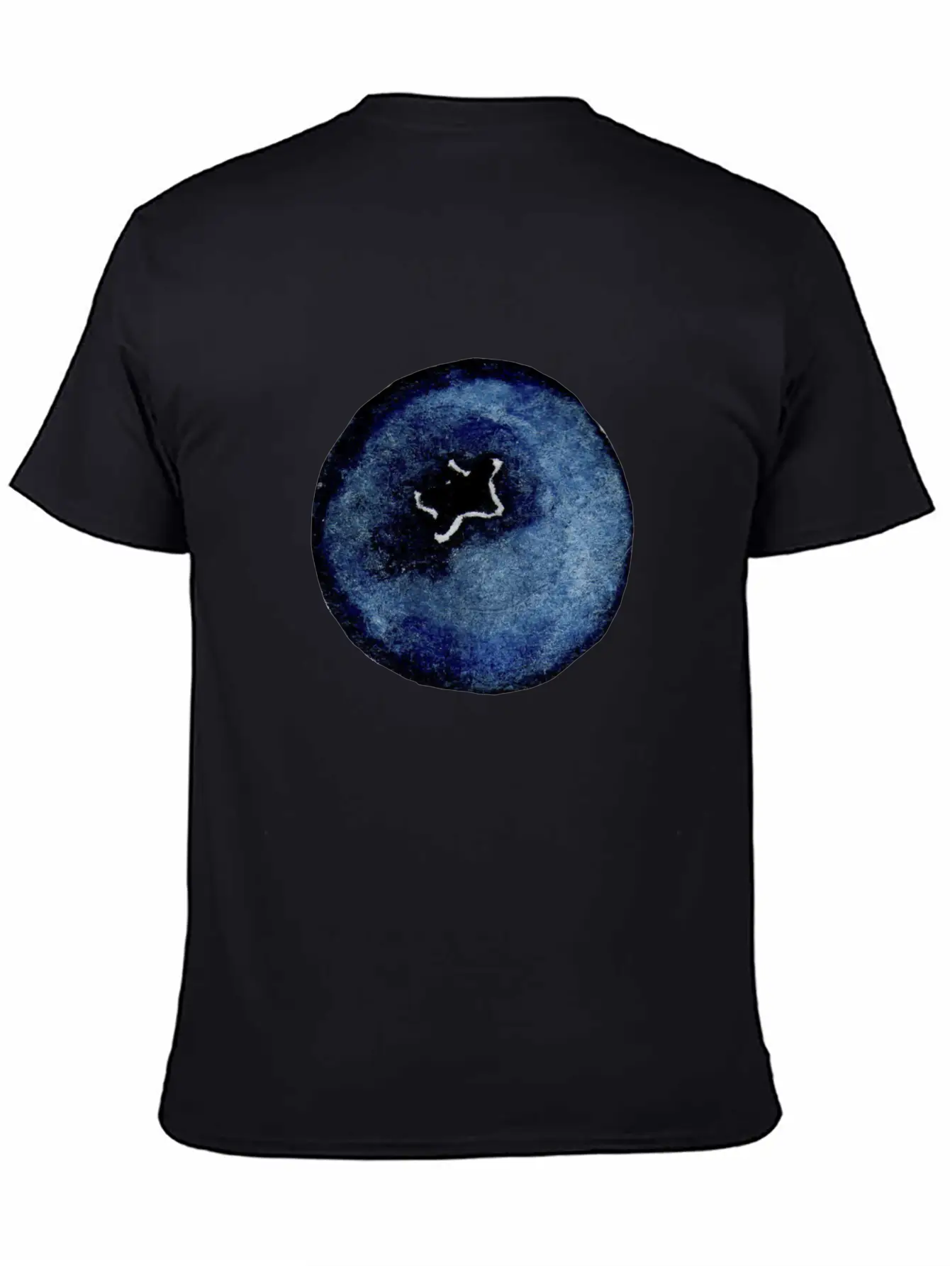 Blackberry Watercolor Essential Unisex Summer Tee – Soft Cotton Casual Fit