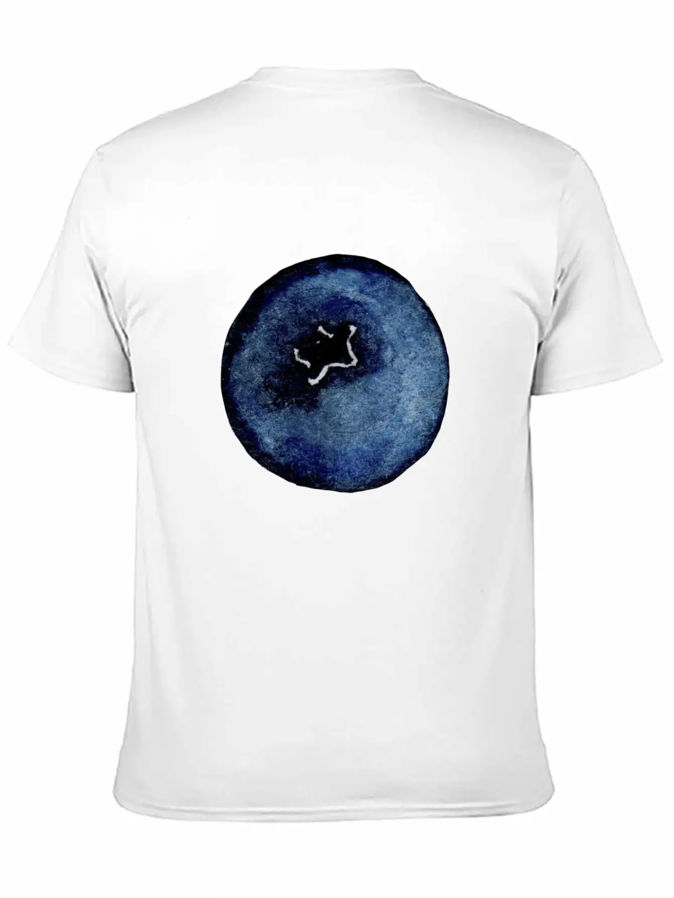 Blackberry Watercolor Essential Unisex Summer Tee – Soft Cotton Casual Fit