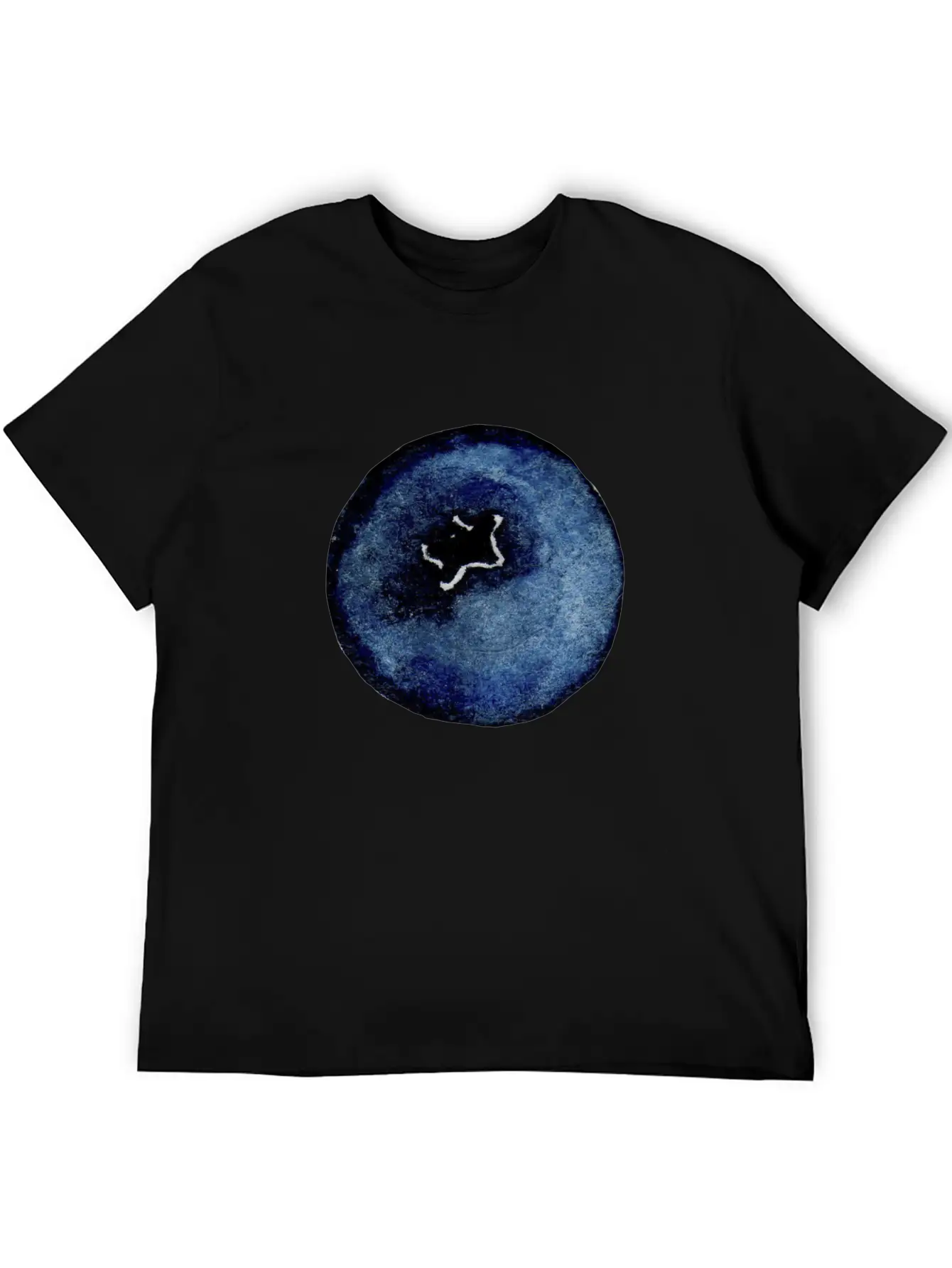 Blackberry Watercolor Essential Unisex Summer Tee – Soft Cotton Casual Fit