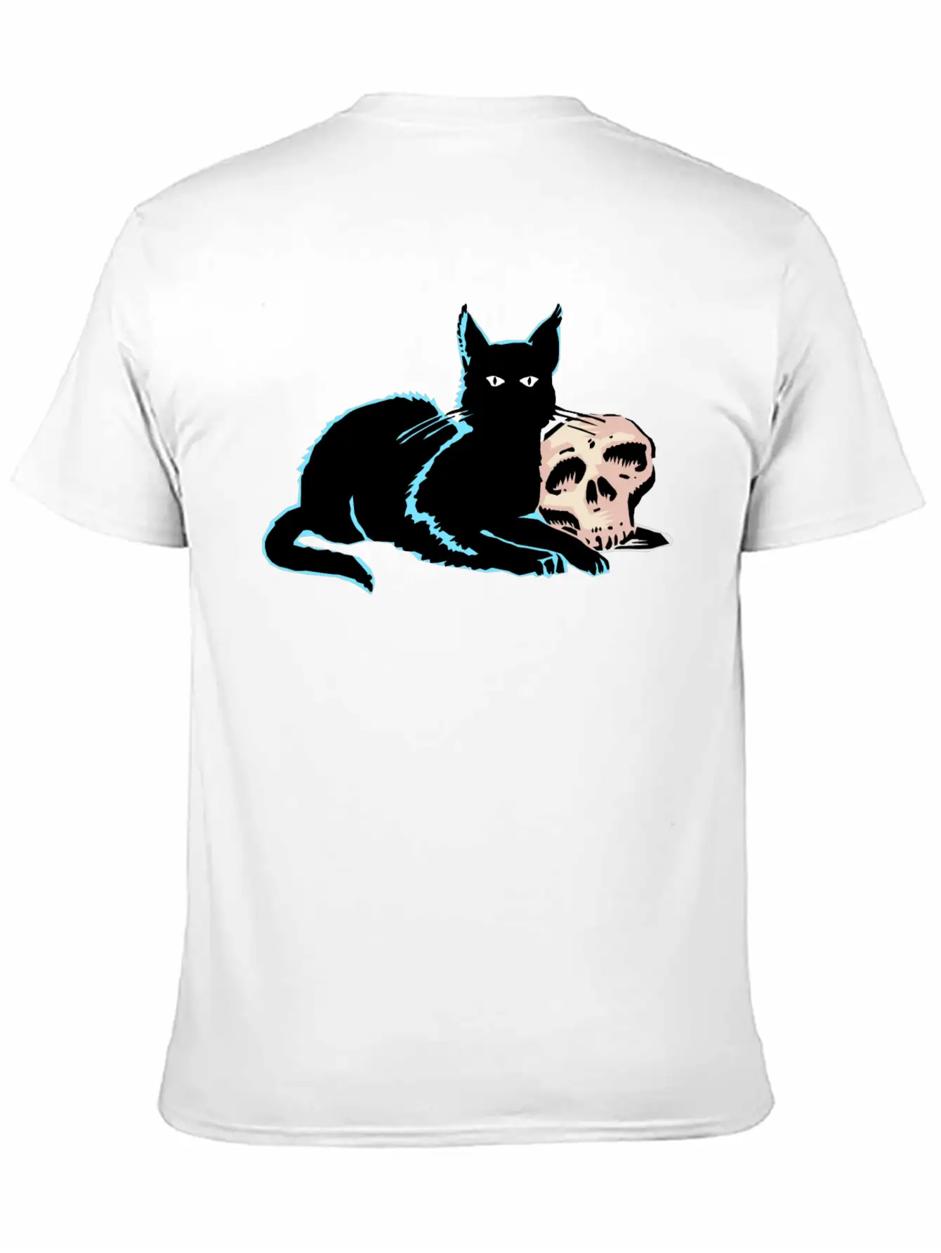 Blackcat Comfortable Minimalist Graphic Tee – Summer Style Essential