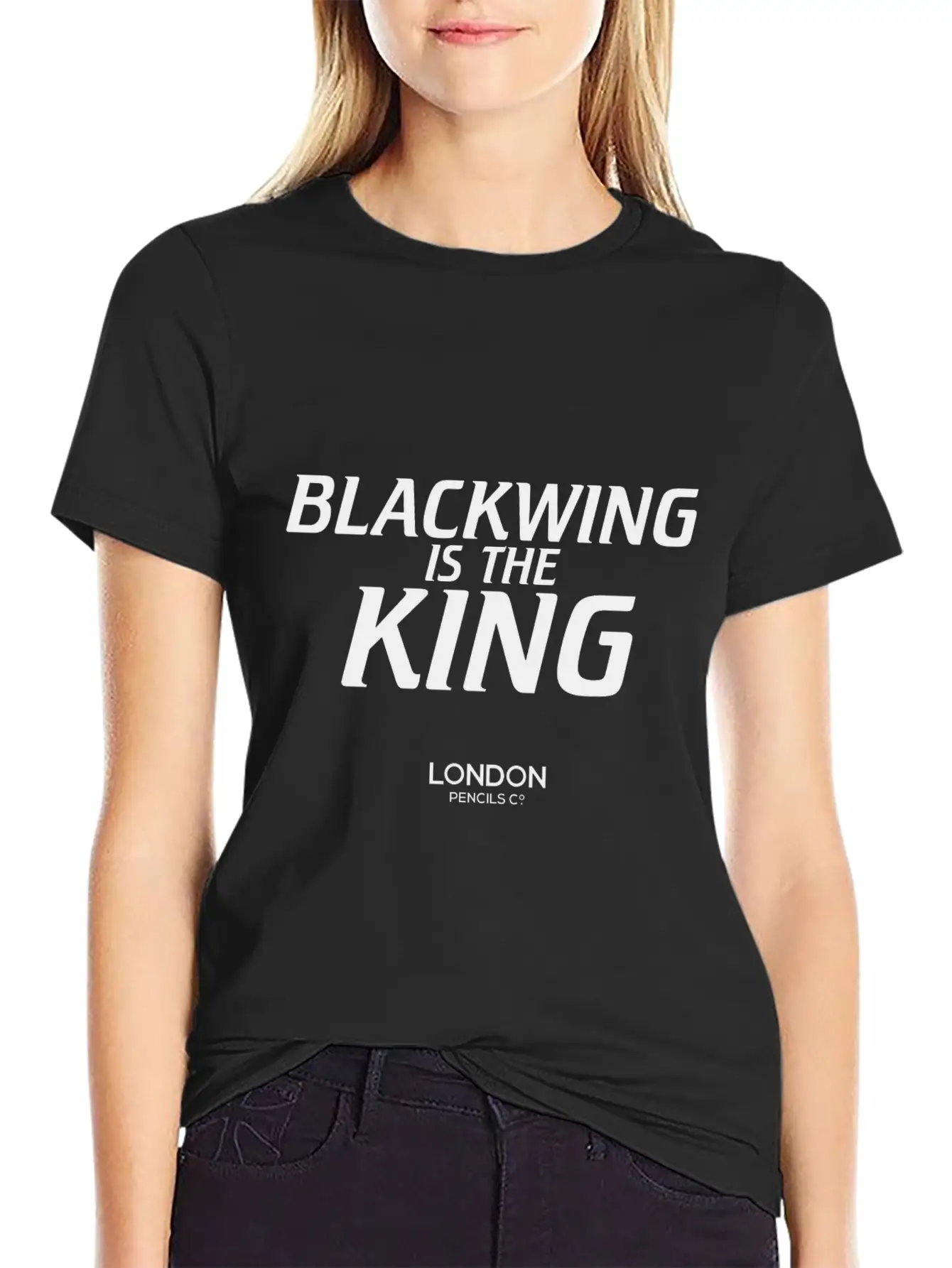 Blackwing Is The King Timeless Short Sleeve Tee – Comfy And Minimalist Design