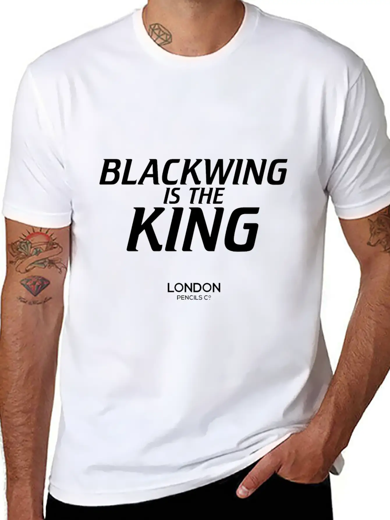 Blackwing Is The King Timeless Short Sleeve Tee – Comfy And Minimalist Design