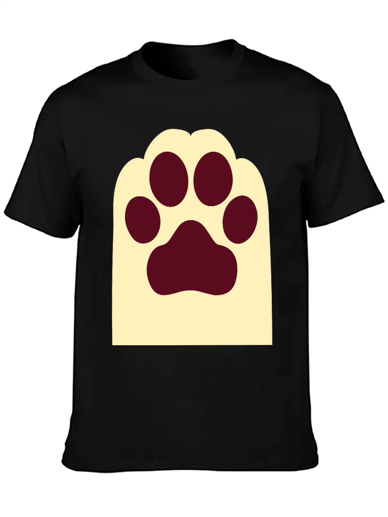 Blank Paw Essential Unisex Summer Tee – Soft Cotton Casual Fit