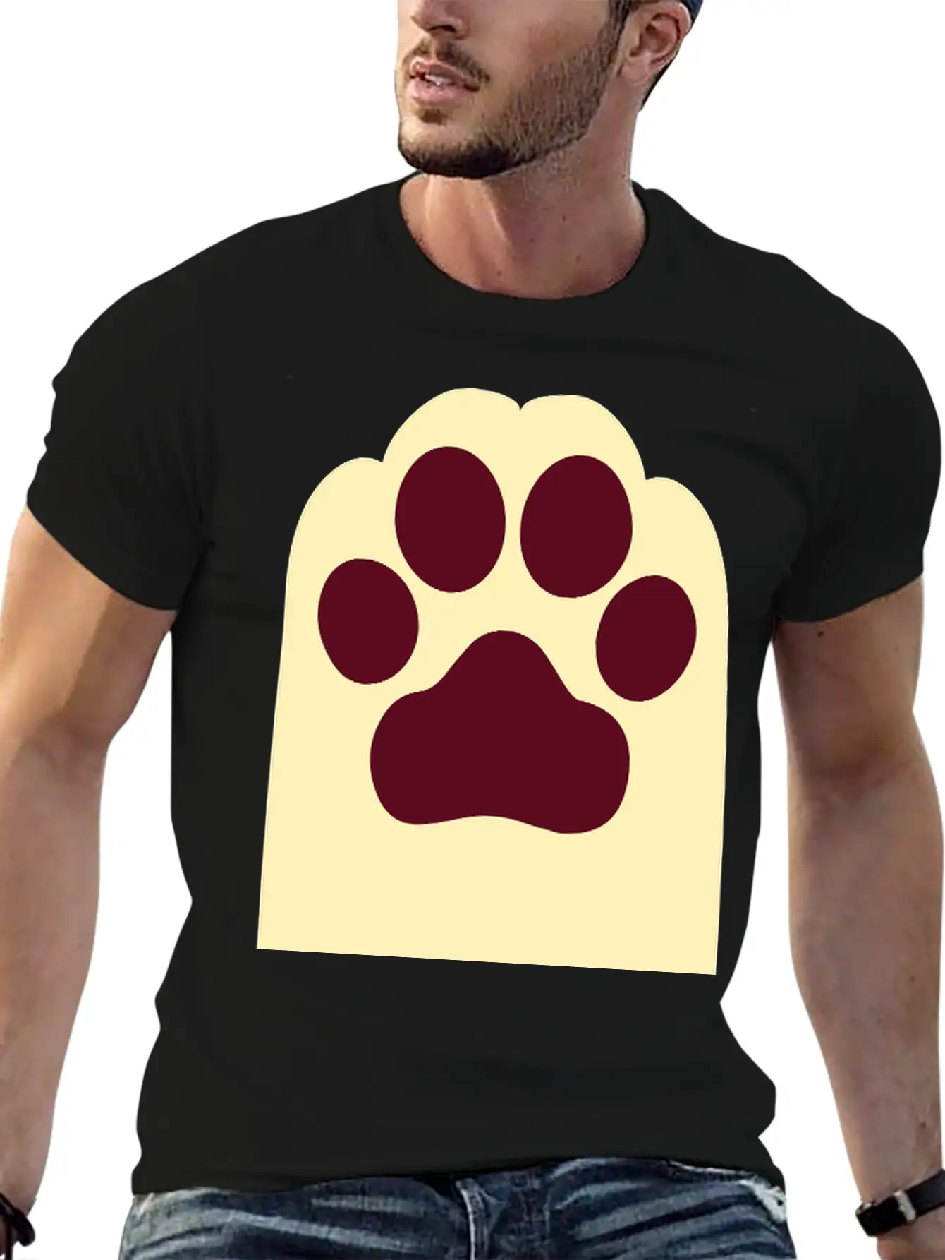 Blank Paw Essential Unisex Summer Tee – Soft Cotton Casual Fit