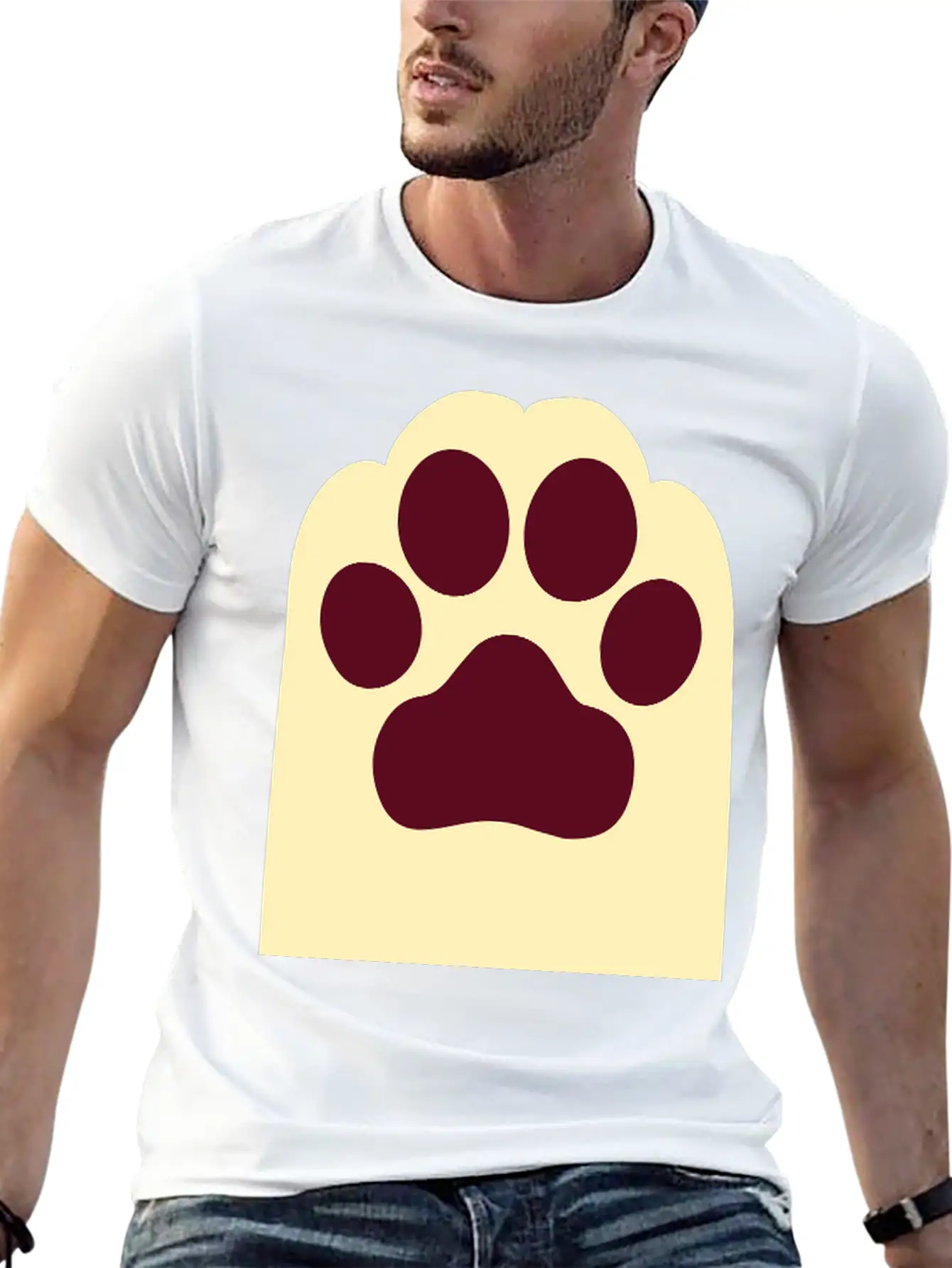 Blank Paw Essential Unisex Summer Tee – Soft Cotton Casual Fit