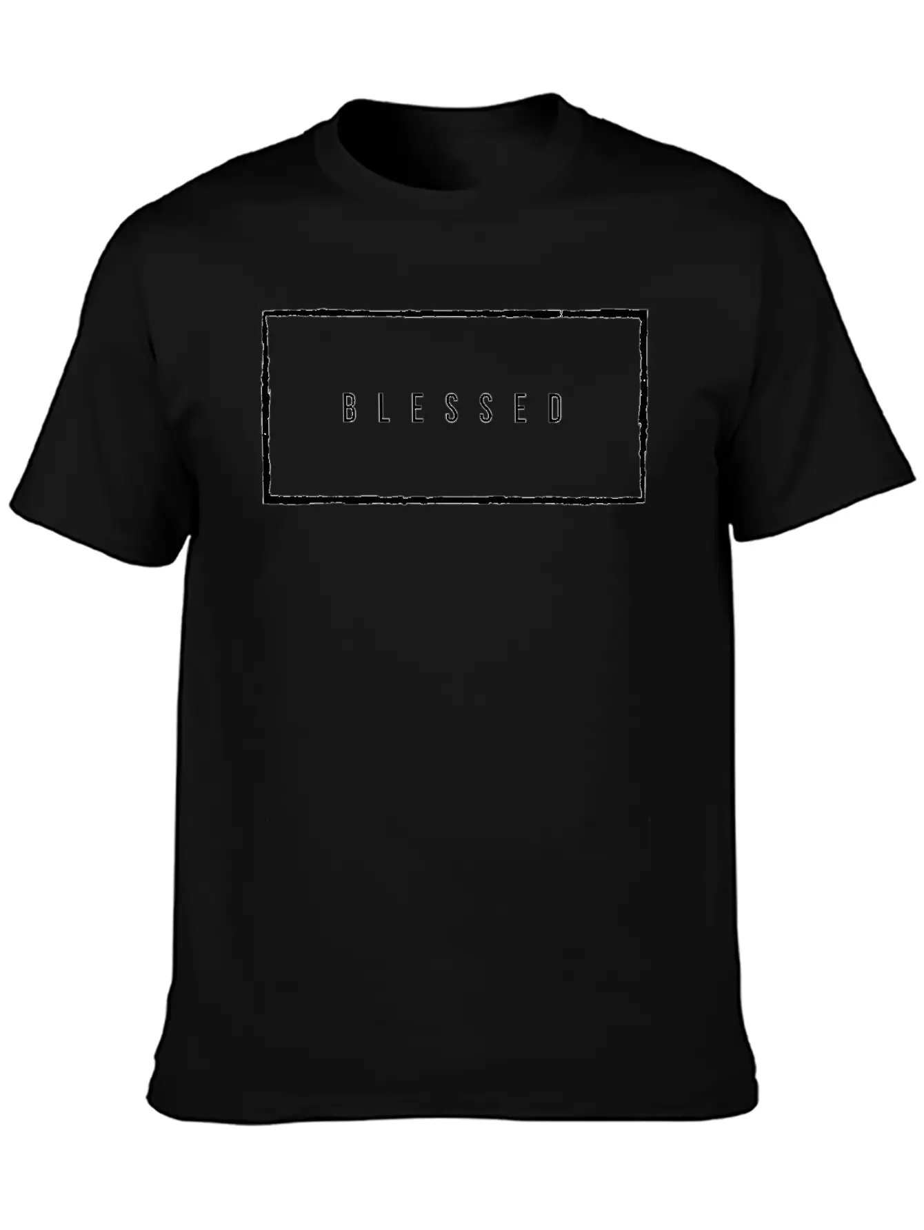 Blessed Comfortable Minimalist Graphic Tee – Summer Style Essential