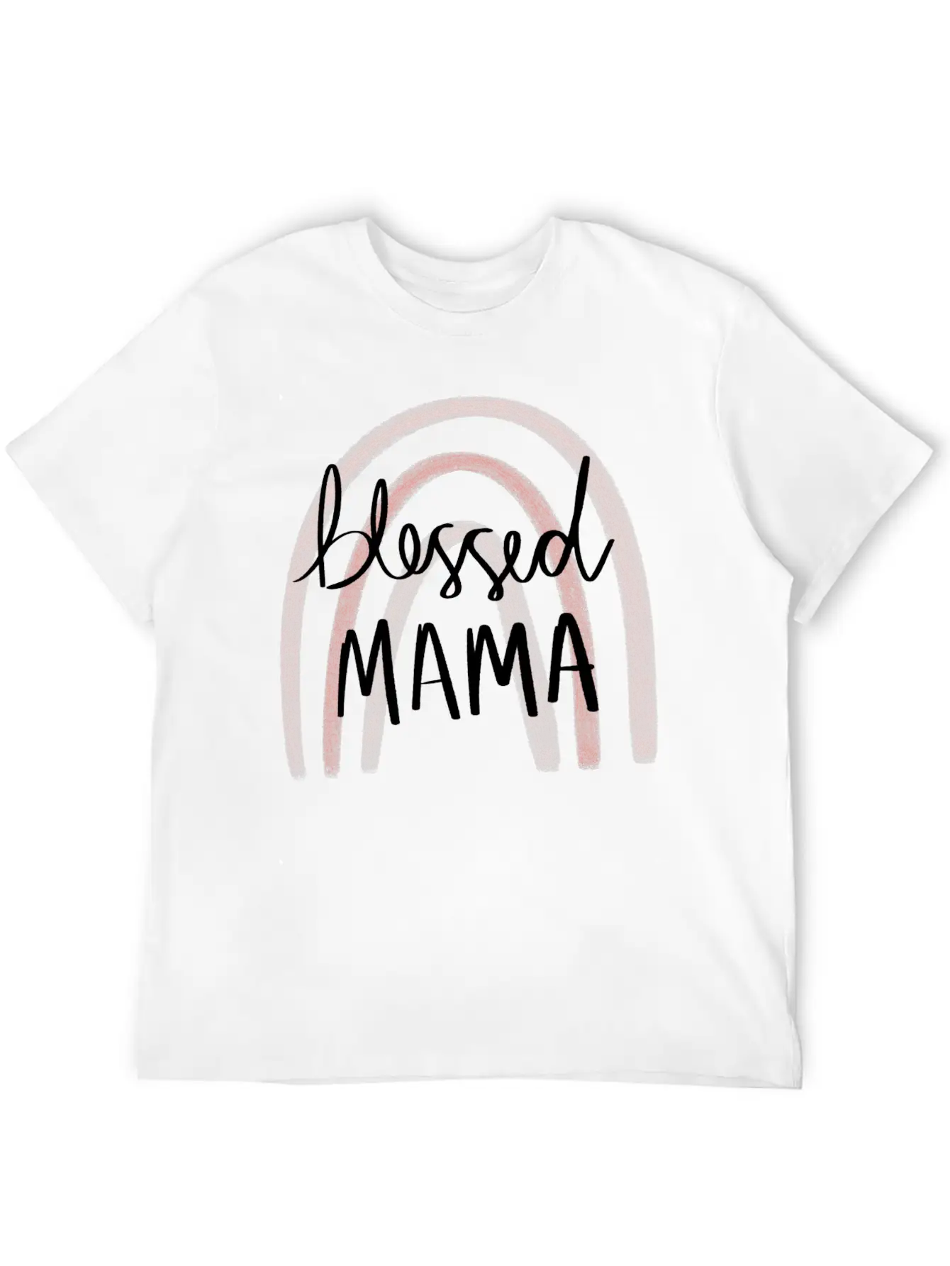 Blessed Mama Timeless Short Sleeve Tee – Comfy And Minimalist Design