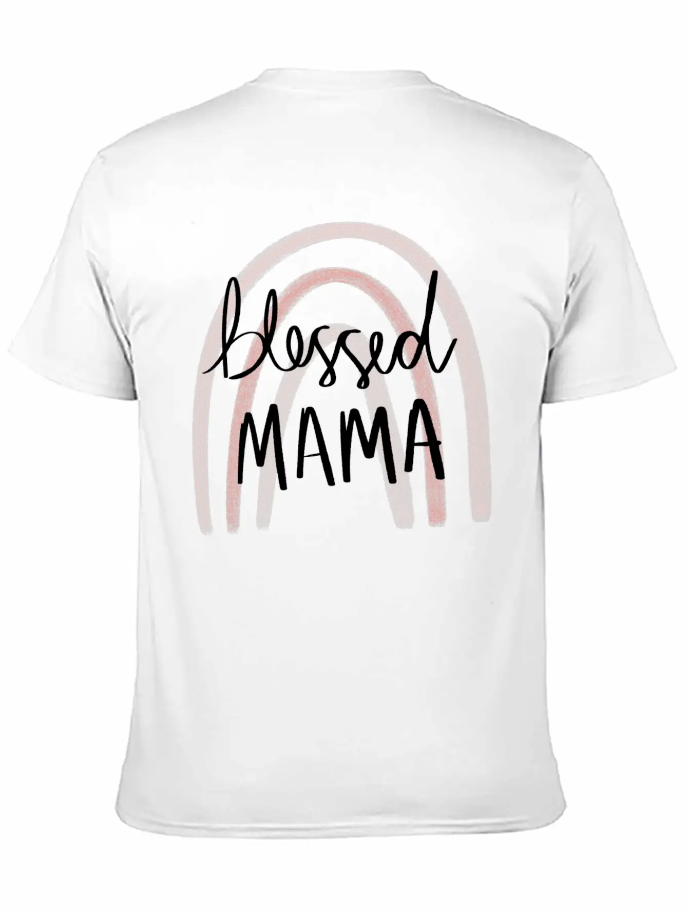 Blessed Mama Timeless Short Sleeve Tee – Comfy And Minimalist Design