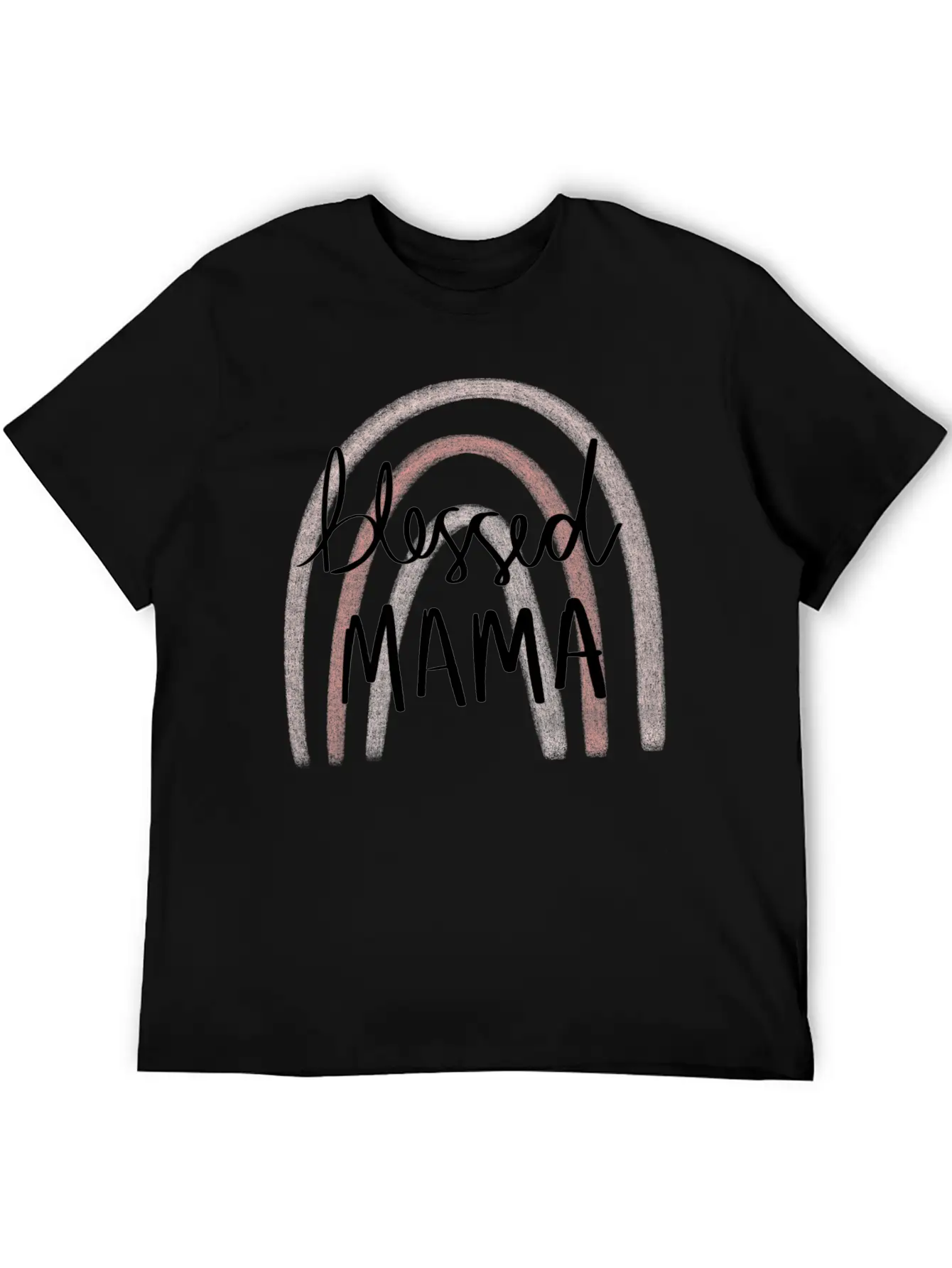 Blessed Mama Timeless Short Sleeve Tee – Comfy And Minimalist Design