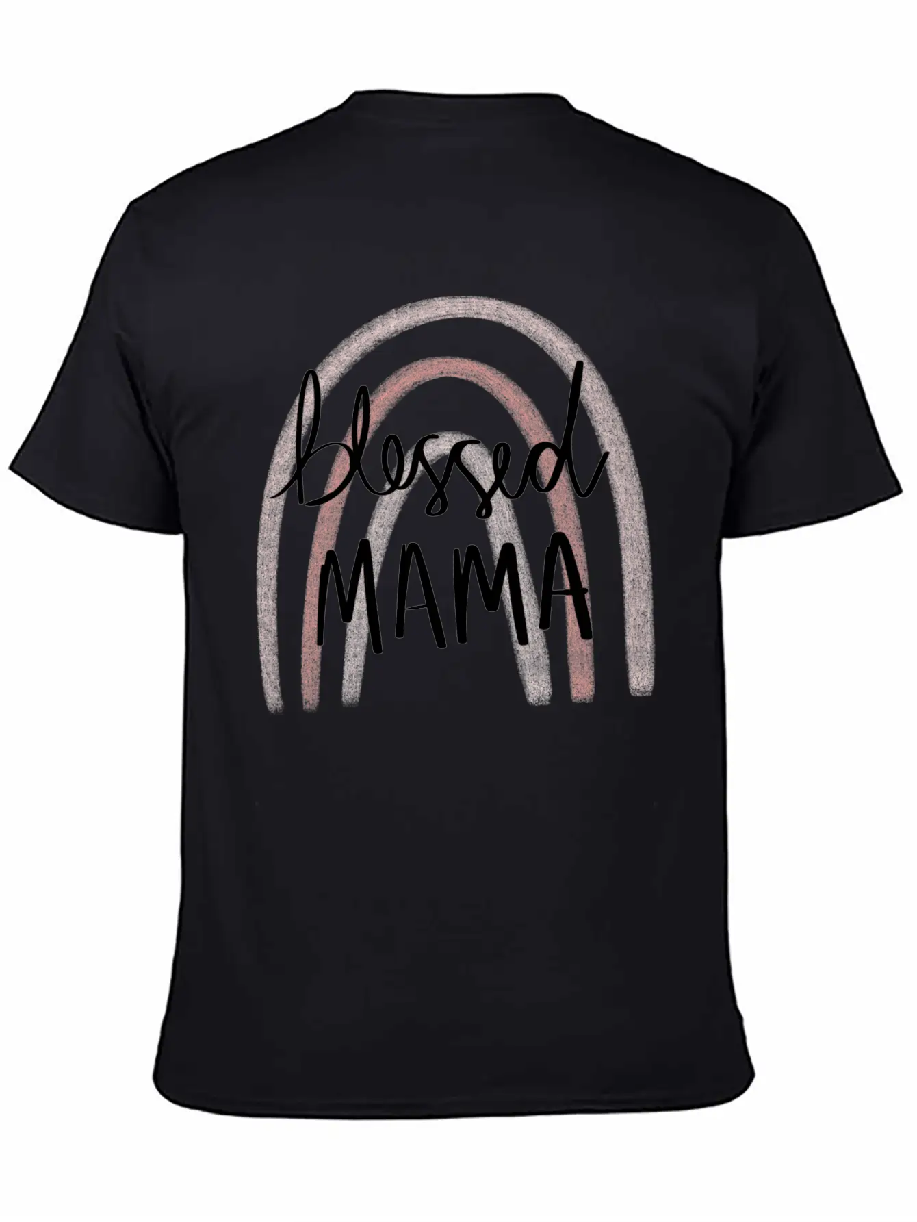 Blessed Mama Timeless Short Sleeve Tee – Comfy And Minimalist Design