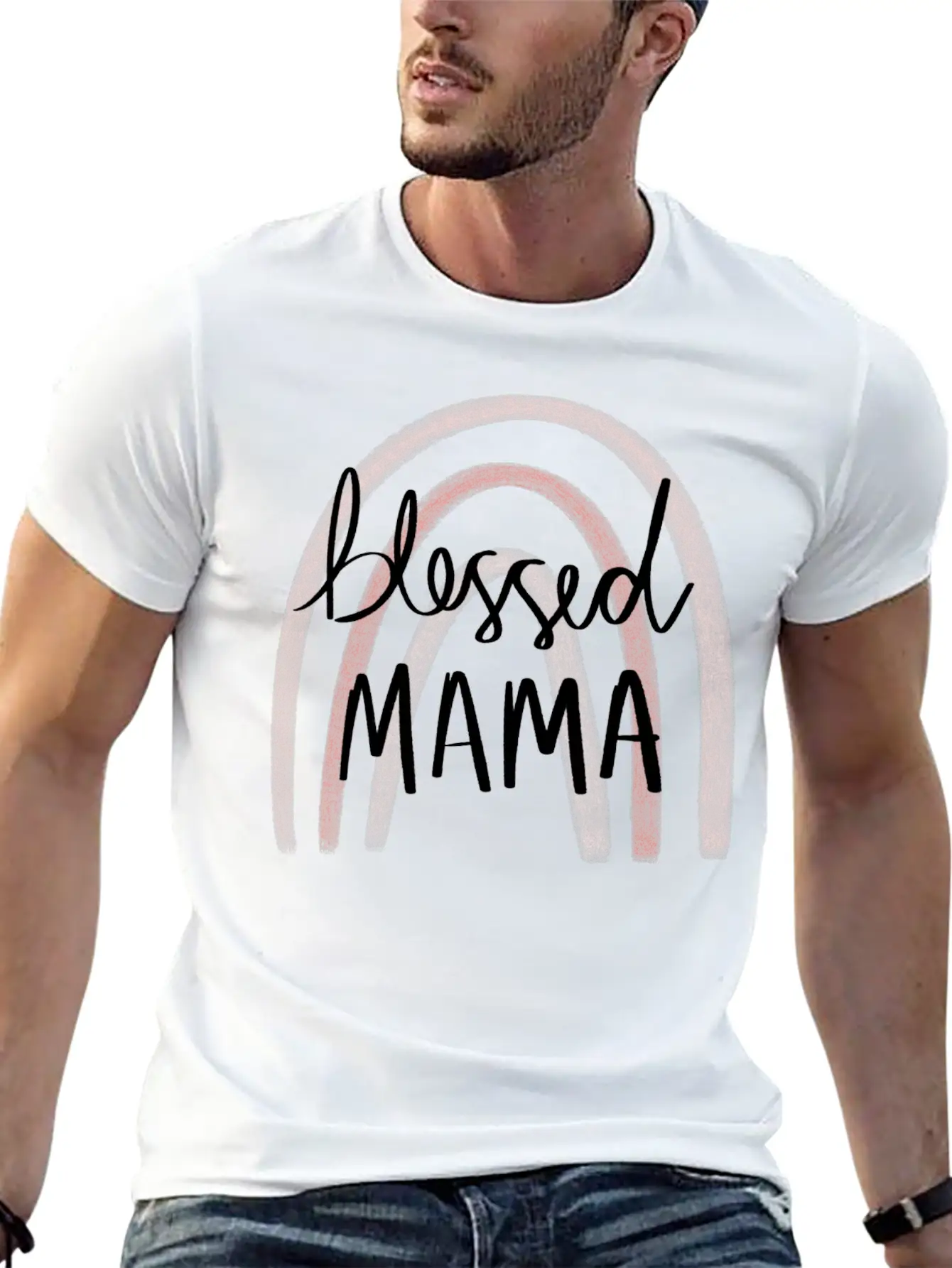 Blessed Mama Timeless Short Sleeve Tee – Comfy And Minimalist Design