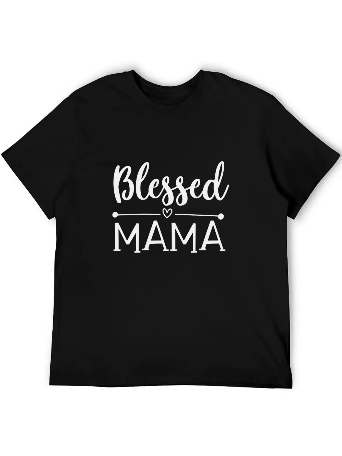 Blessed Mama Unisex Short Sleeve Soft Cotton T-Shirt – Casual Everyday Wear