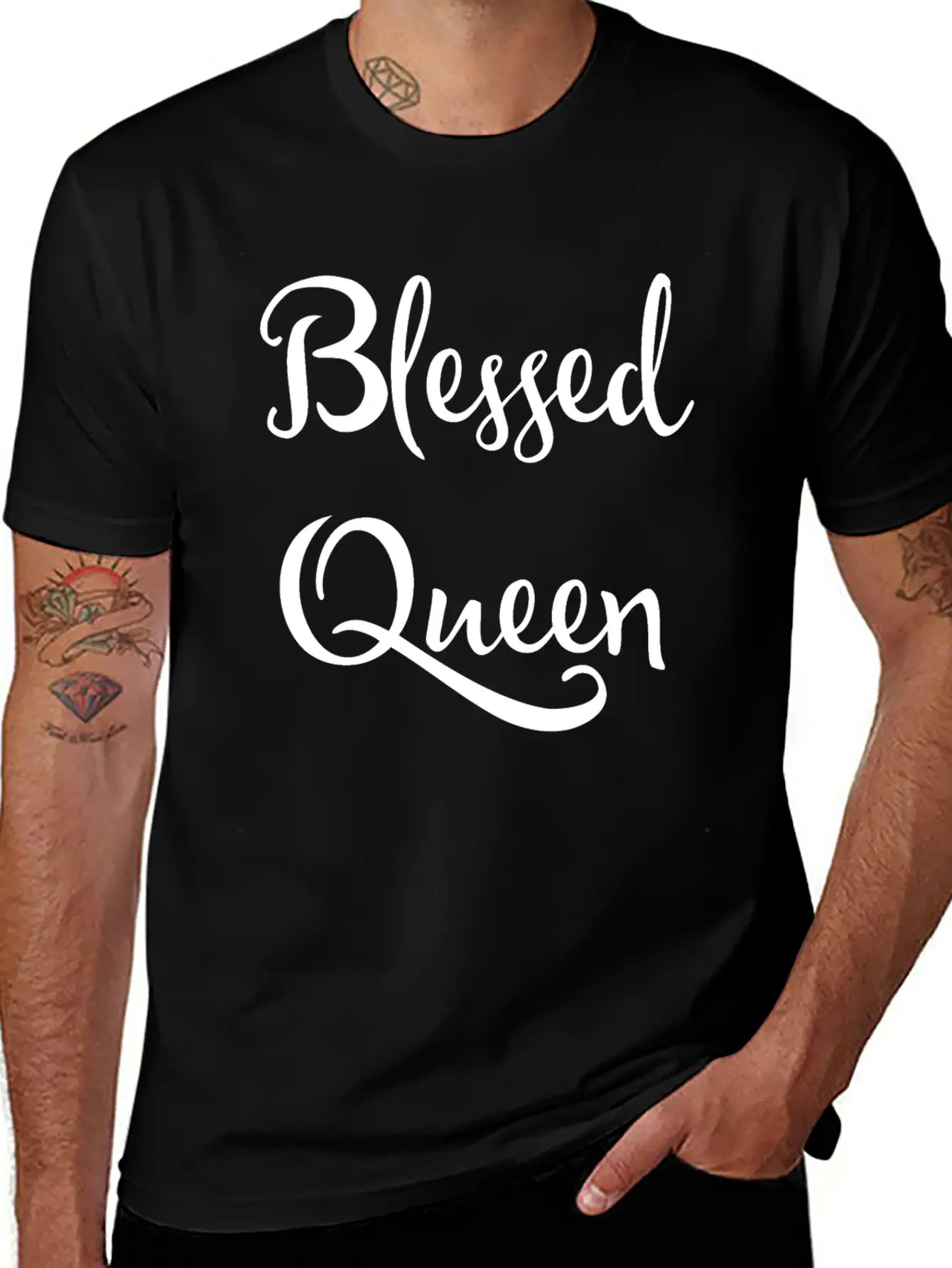 Blessed Queen Timeless Short Sleeve Tee – Comfy And Minimalist Design