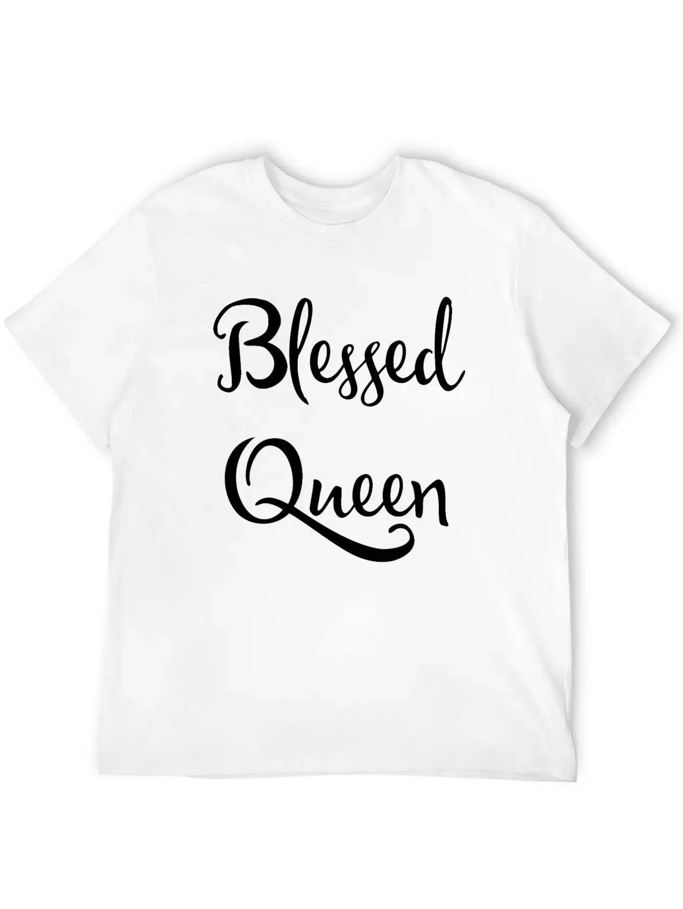 Blessed Queen Timeless Short Sleeve Tee – Comfy And Minimalist Design