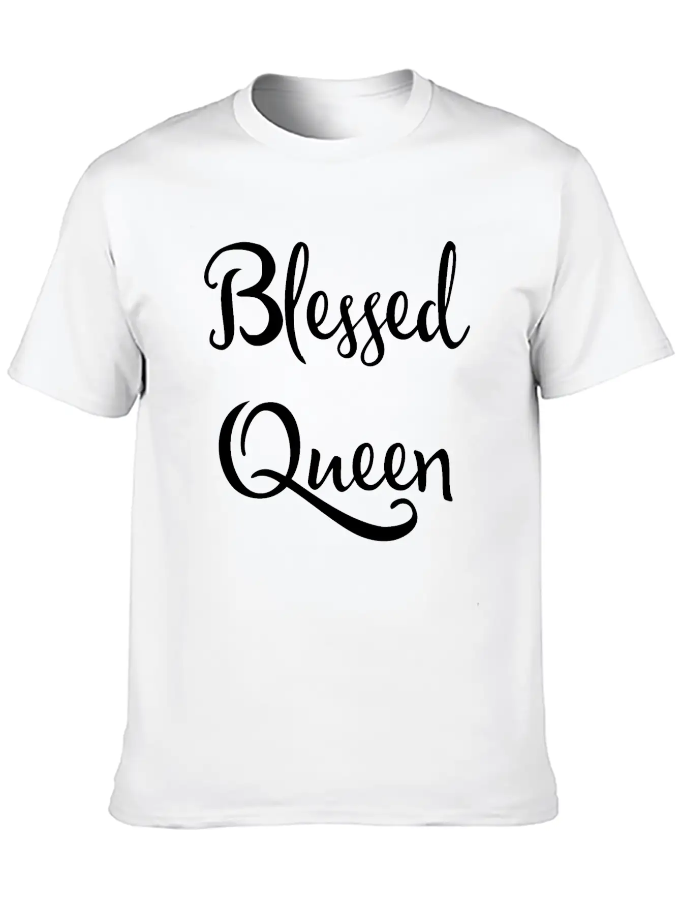 Blessed Queen Timeless Short Sleeve Tee – Comfy And Minimalist Design