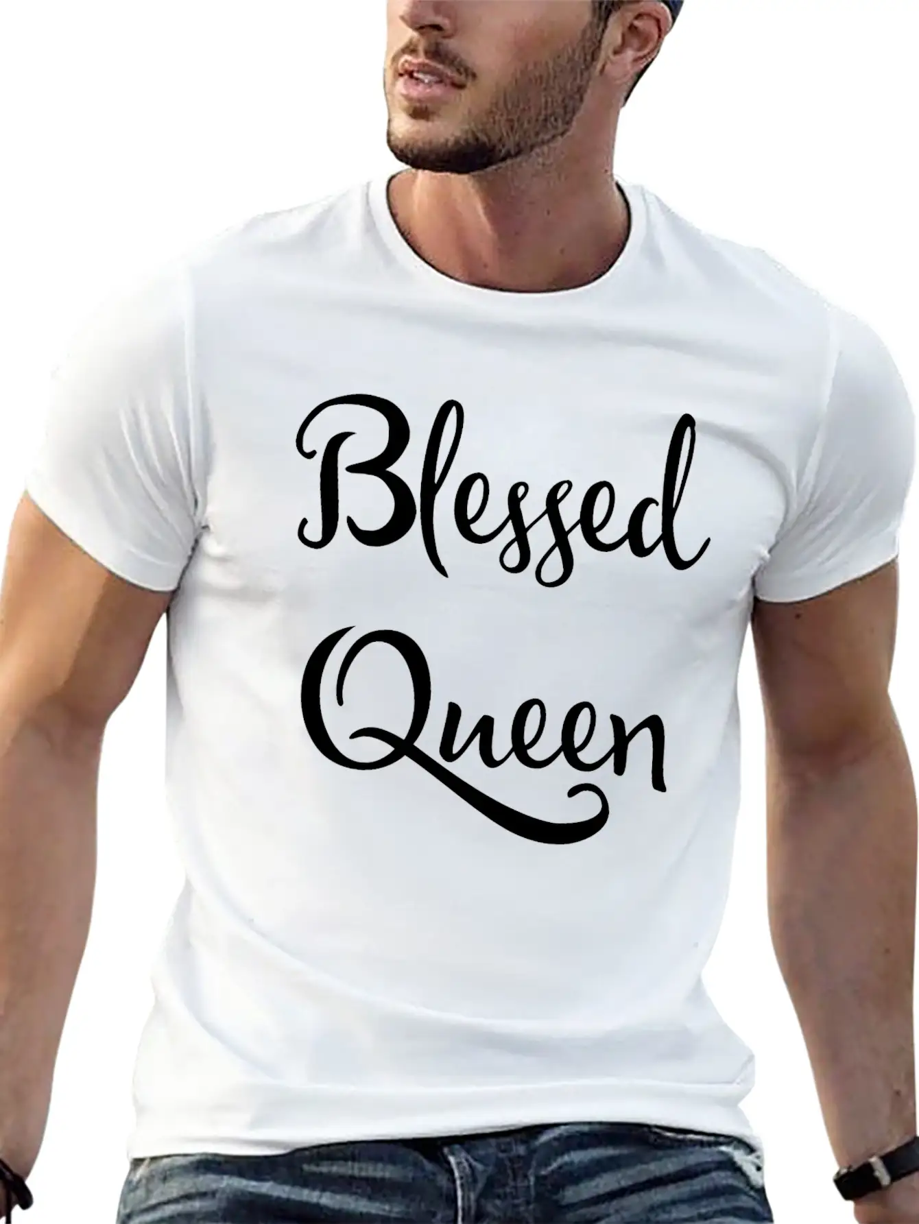 Blessed Queen Timeless Short Sleeve Tee – Comfy And Minimalist Design