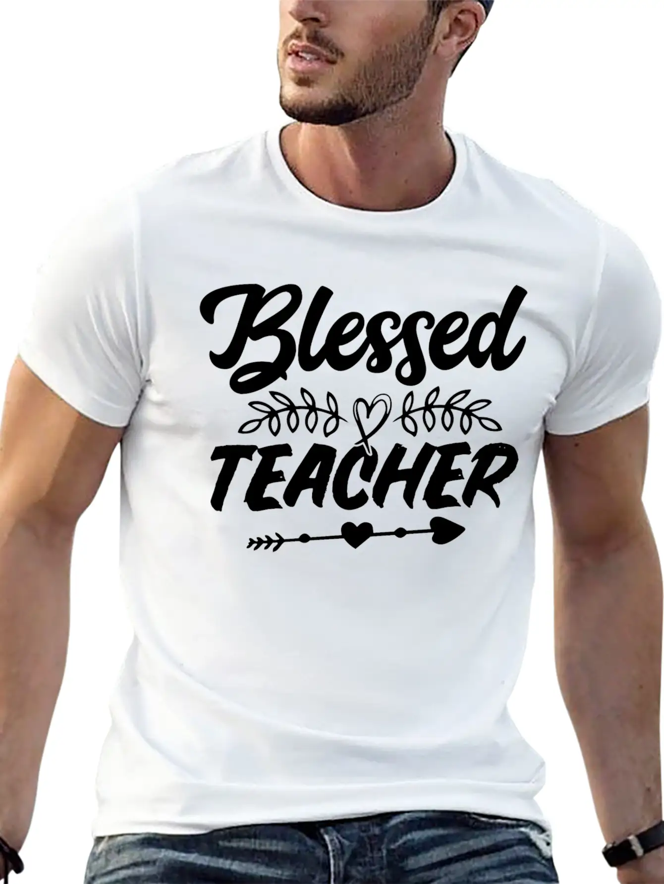 Blessed Teacher Timeless Short Sleeve Tee – Comfy And Minimalist Design