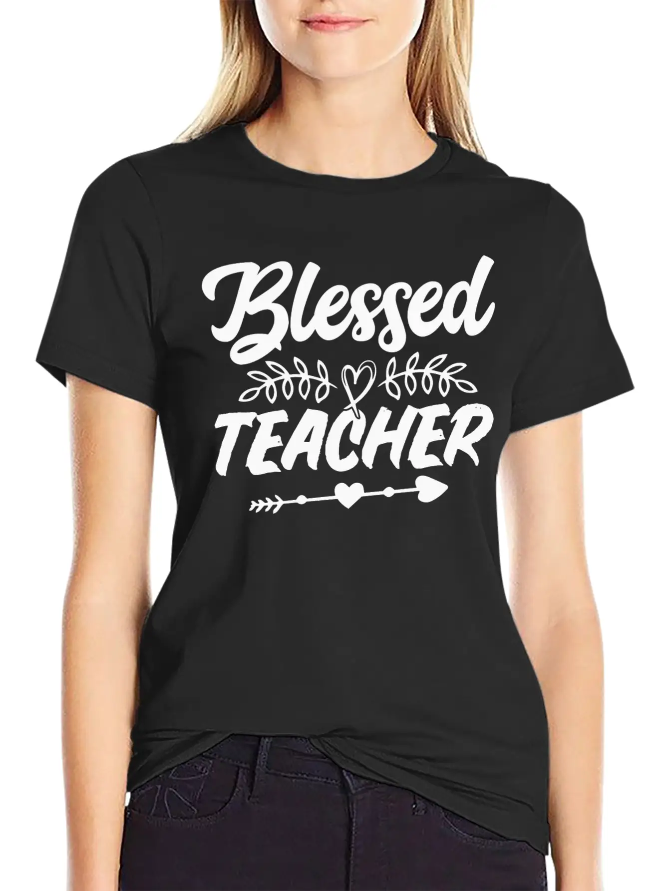 Blessed Teacher Timeless Short Sleeve Tee – Comfy And Minimalist Design