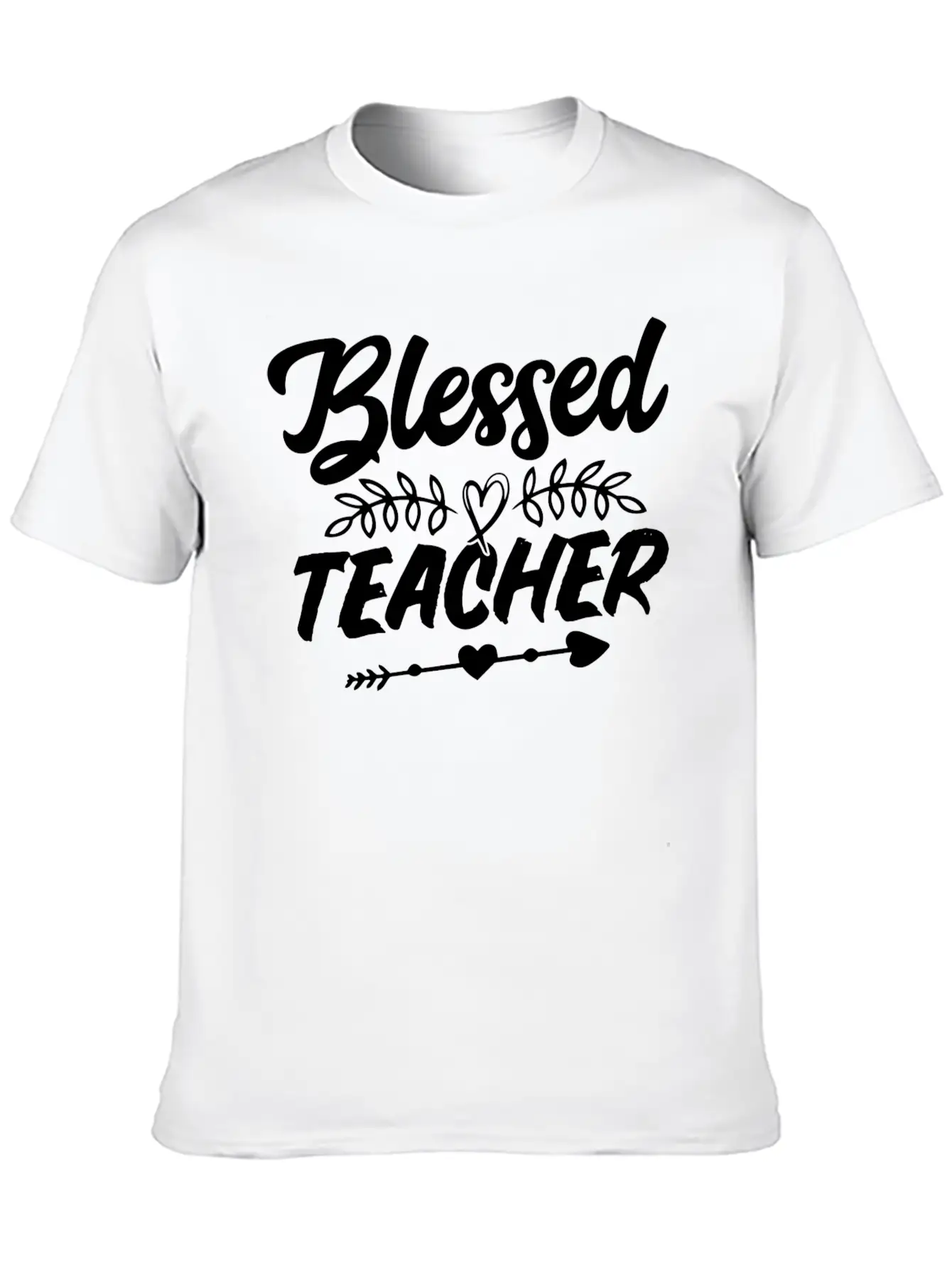 Blessed Teacher Timeless Short Sleeve Tee – Comfy And Minimalist Design
