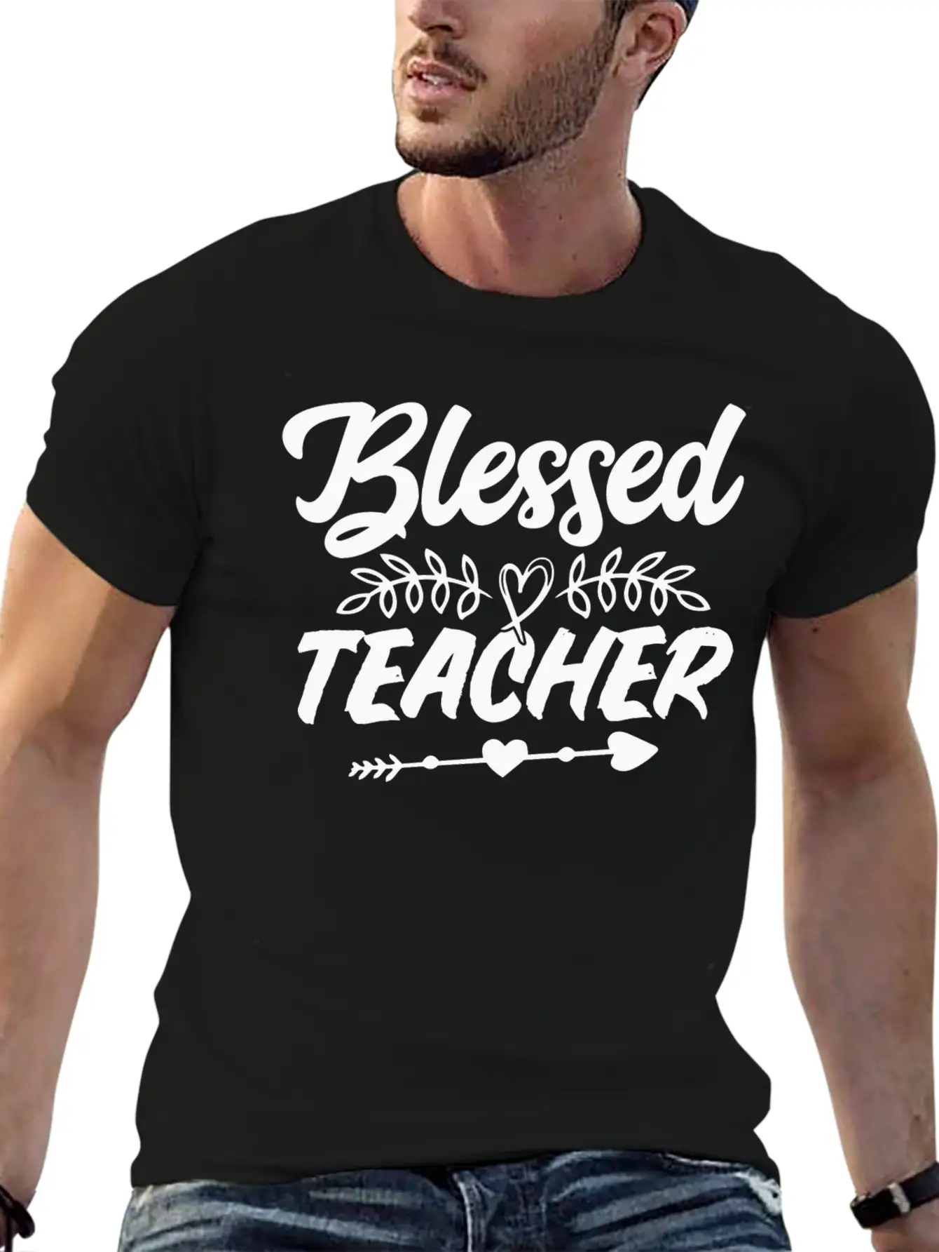 Blessed Teacher Timeless Short Sleeve Tee – Comfy And Minimalist Design