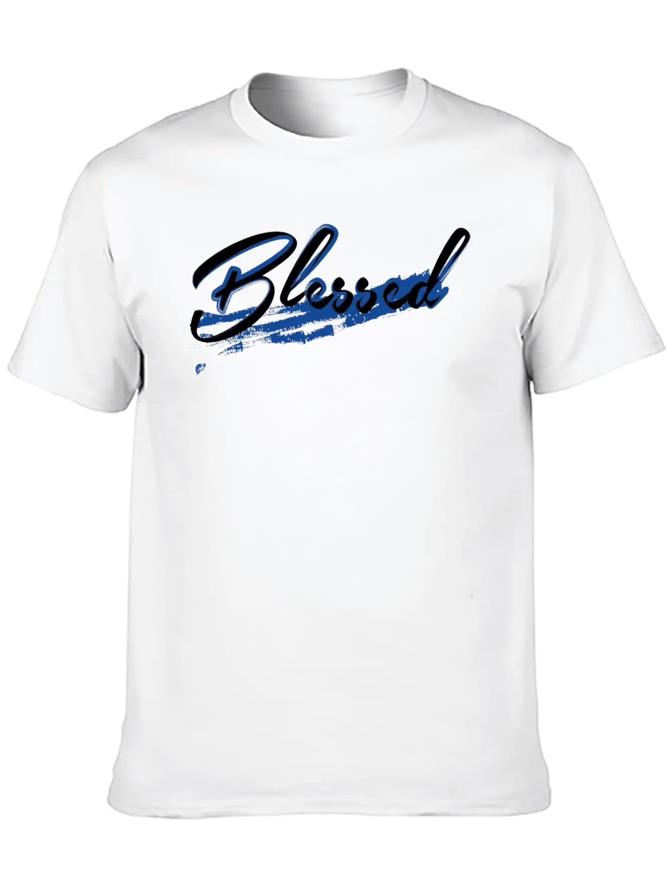 Blessed Unisex Short Sleeve Soft Cotton T-Shirt – Casual Everyday Wear