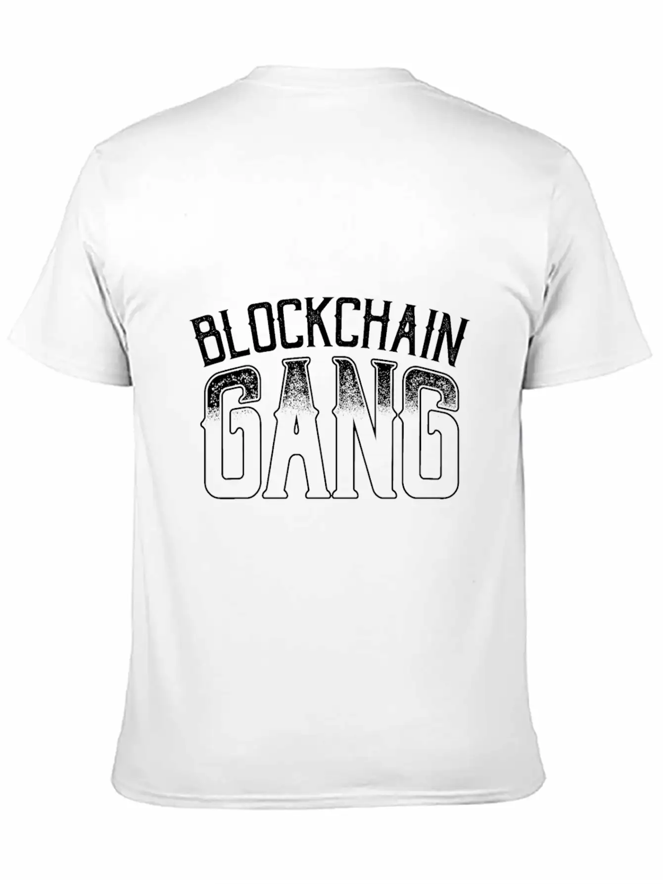 BLOCKCHAIN GANG Comfortable Minimalist Graphic Tee – Summer Style Essential