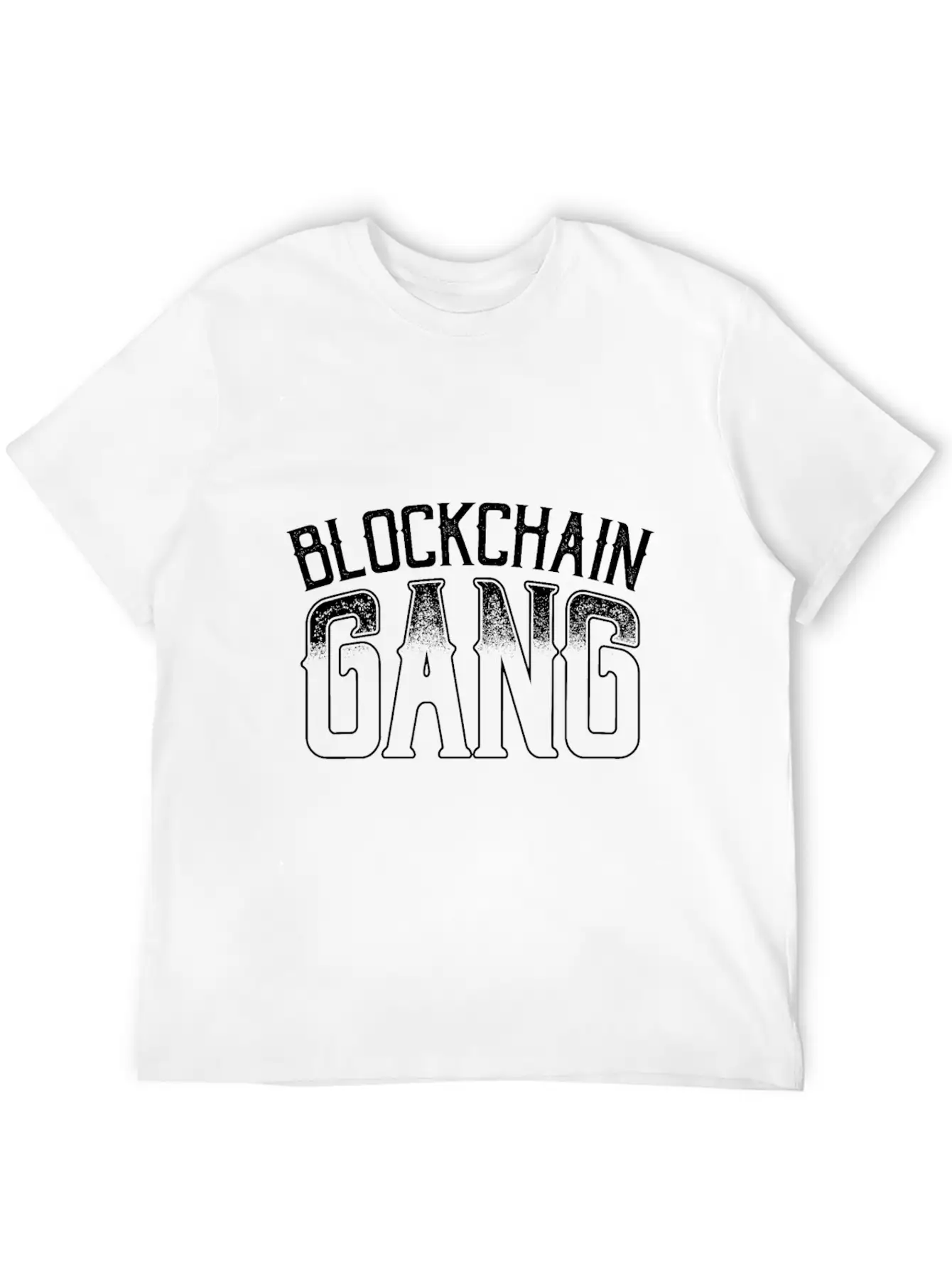 BLOCKCHAIN GANG Comfortable Minimalist Graphic Tee – Summer Style Essential