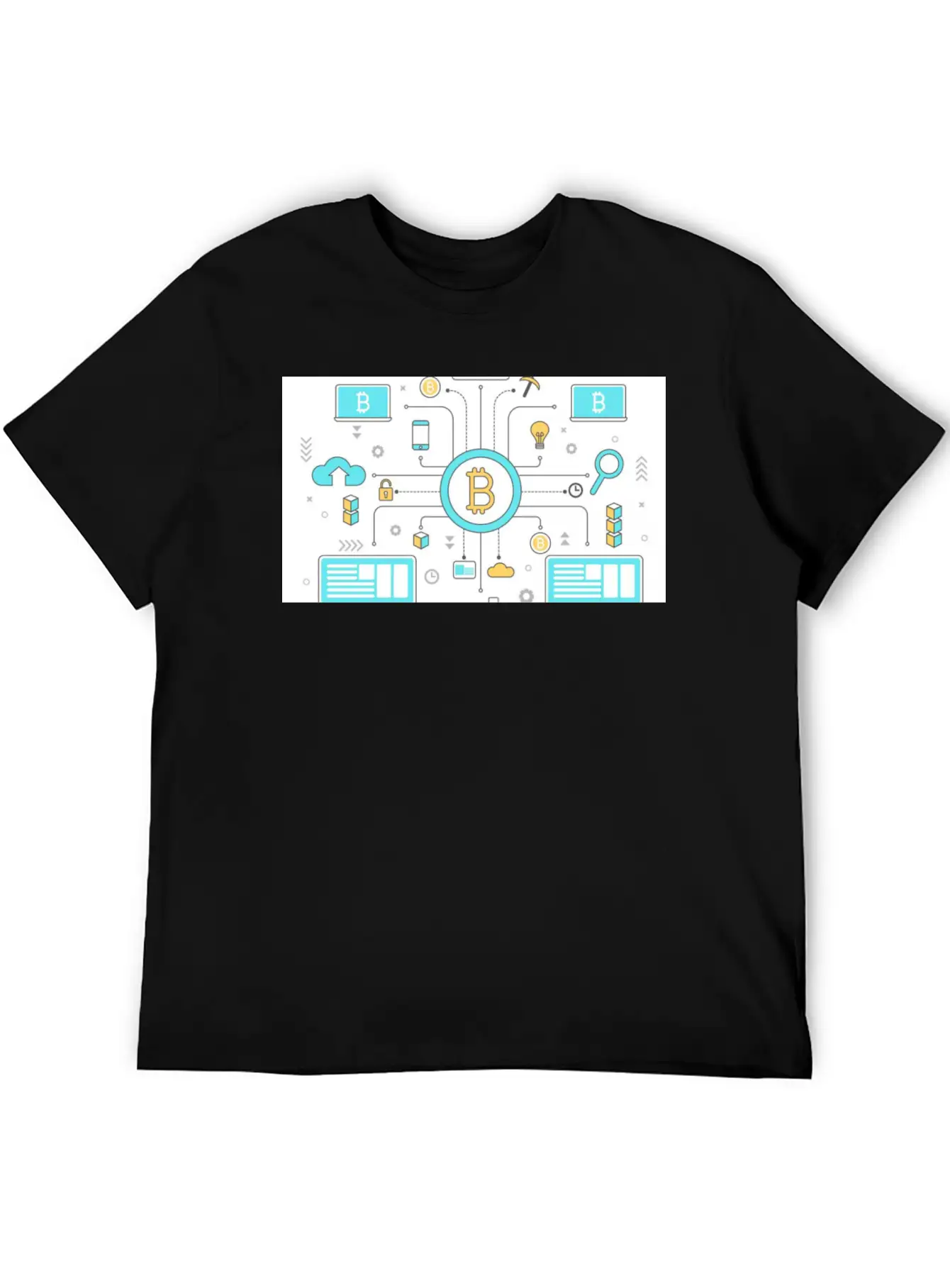 Blockchain Stylish Everyday T-Shirt – Unisex Basic Cotton Tee