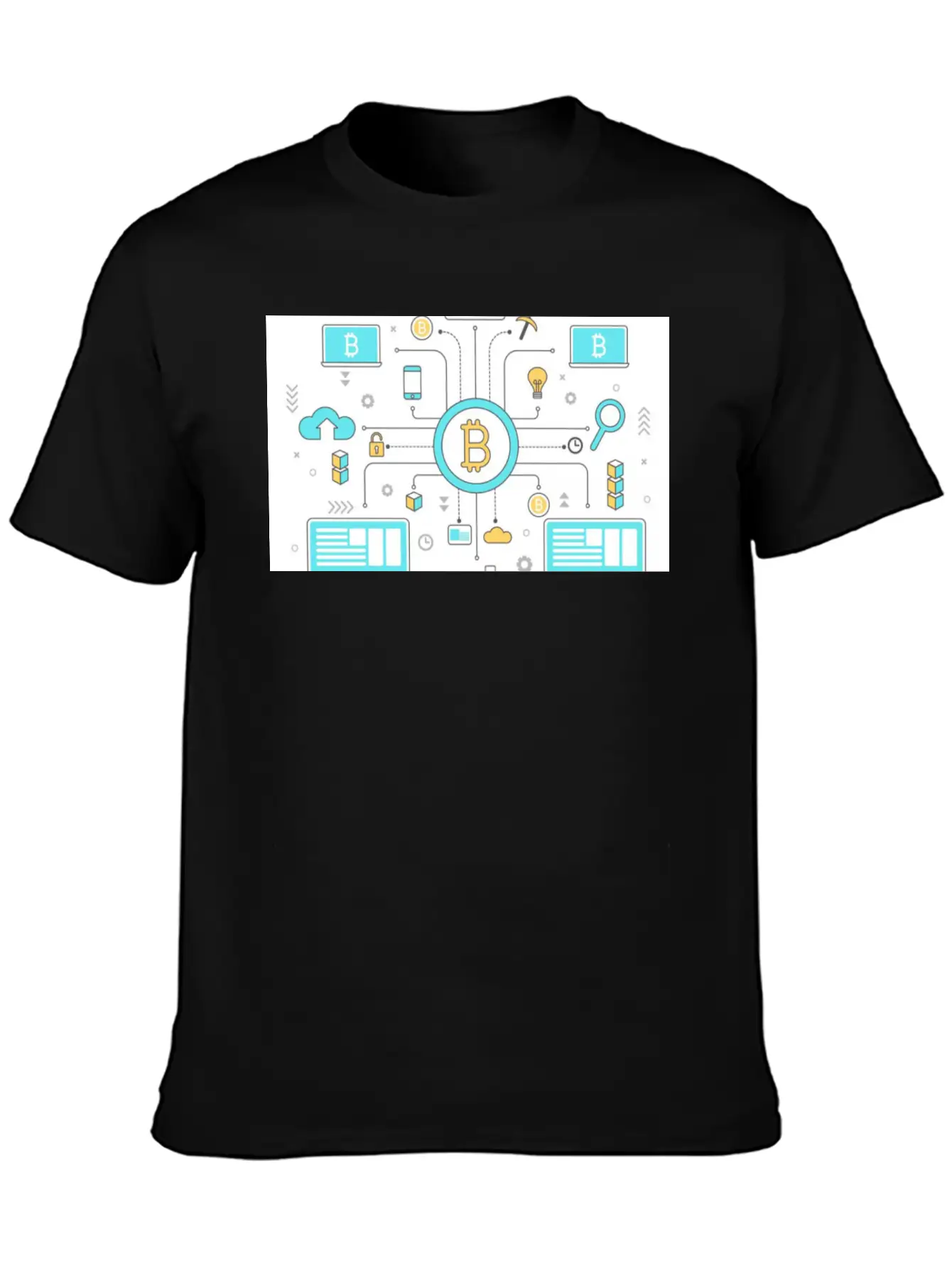 Blockchain Stylish Everyday T-Shirt – Unisex Basic Cotton Tee