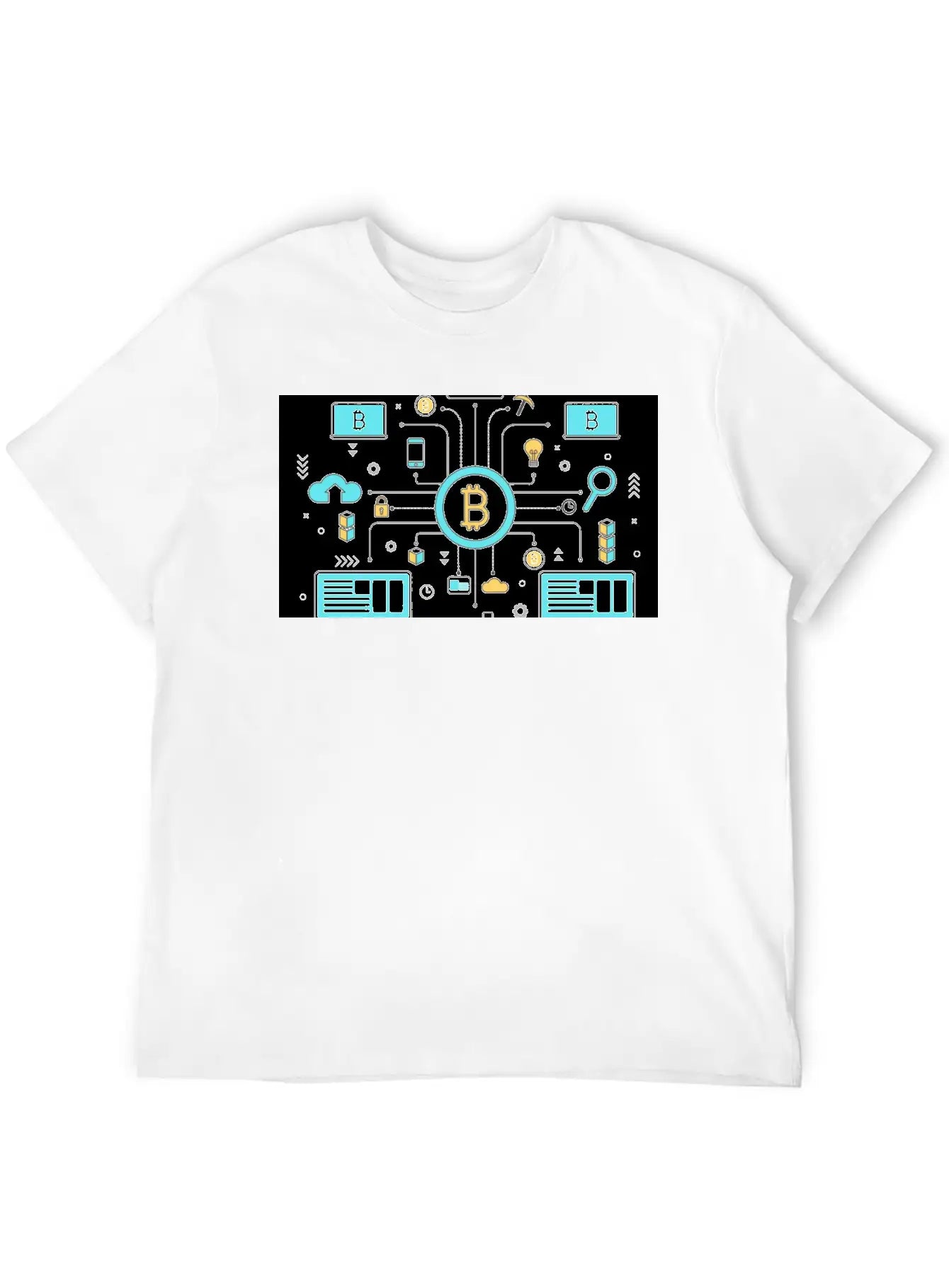 Blockchain Stylish Everyday T-Shirt – Unisex Basic Cotton Tee