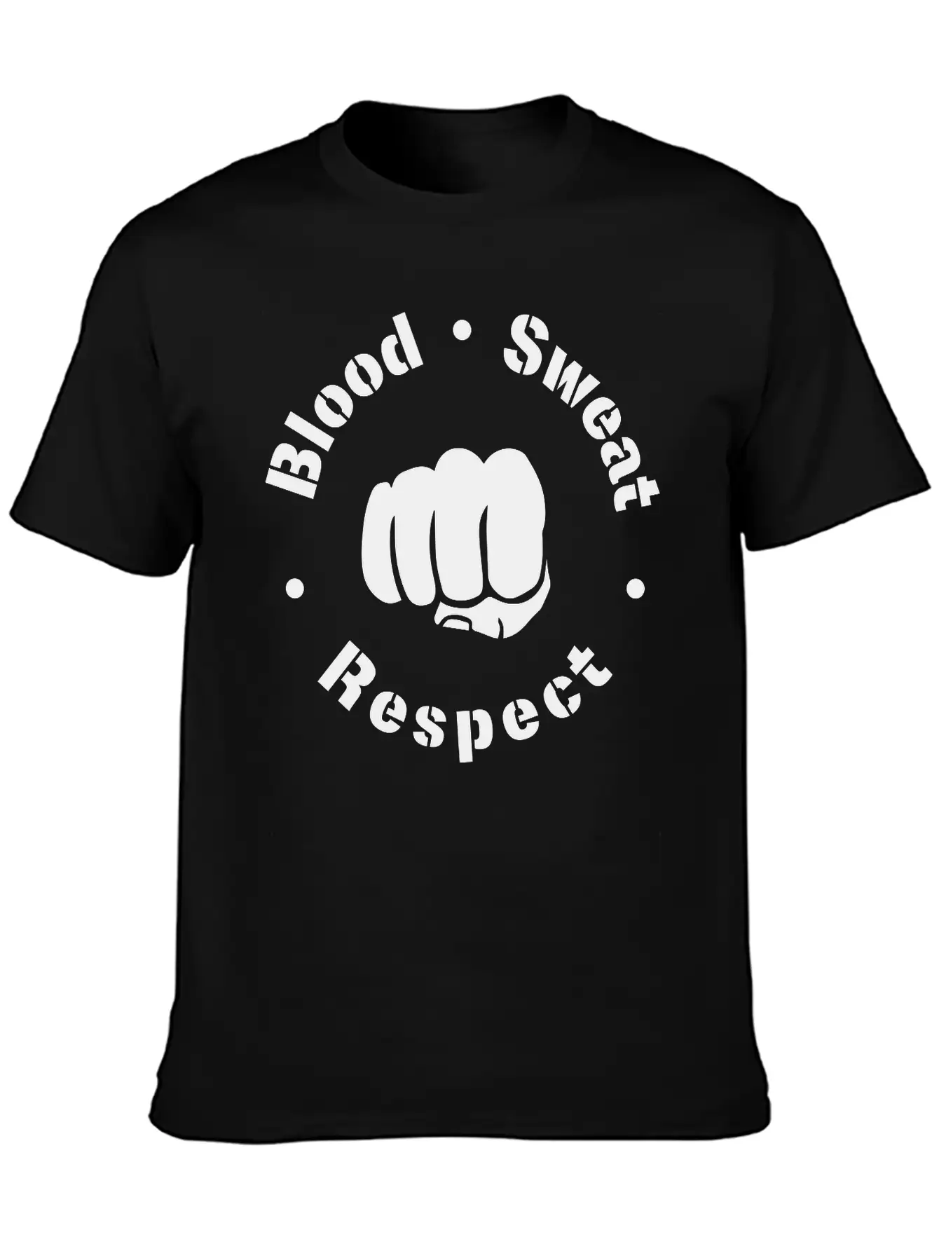 Blood Sweat Respect! Unisex Short Sleeve Soft Cotton T-Shirt – Casual Everyday Wear