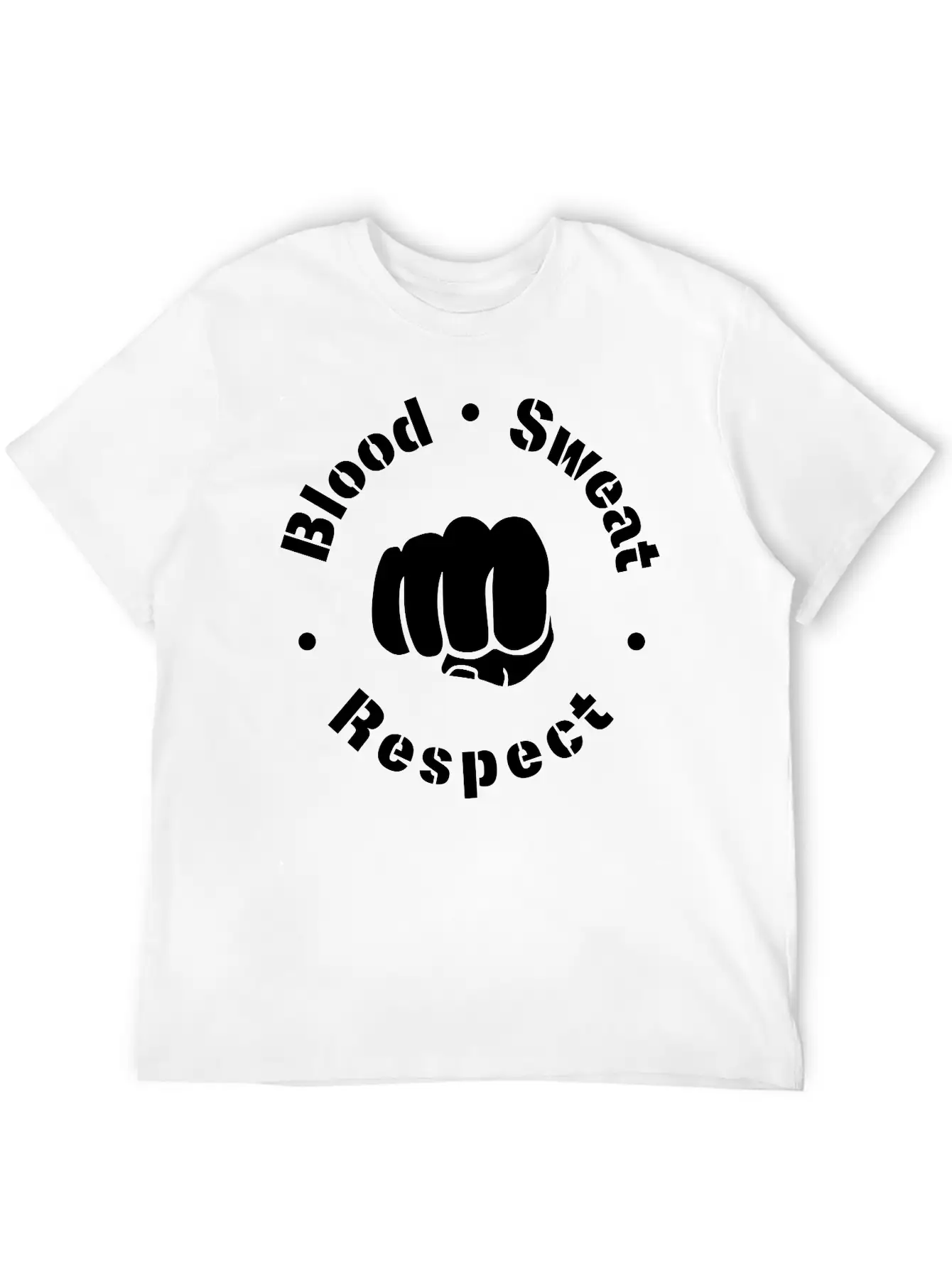 Blood Sweat Respect! Unisex Short Sleeve Soft Cotton T-Shirt – Casual Everyday Wear