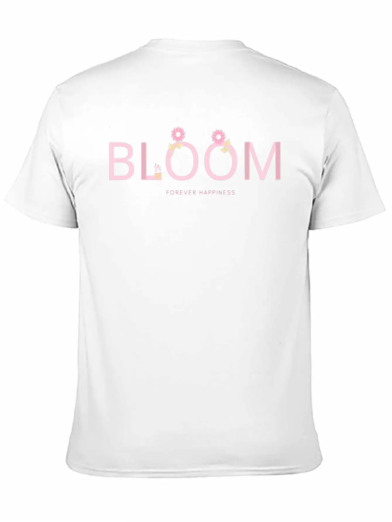 Bloom Comfortable Minimalist Graphic Tee – Summer Style Essential