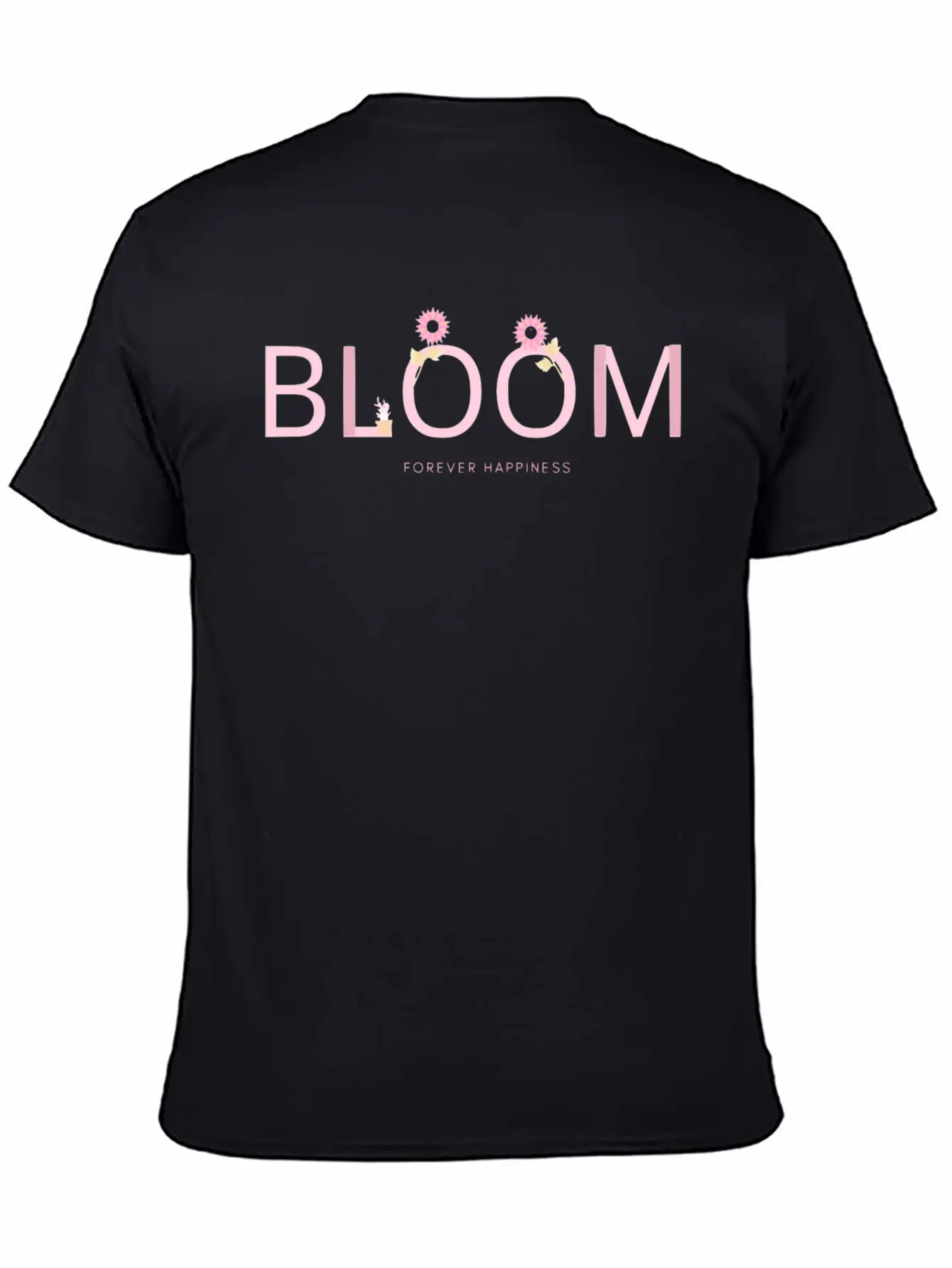 Bloom Comfortable Minimalist Graphic Tee – Summer Style Essential