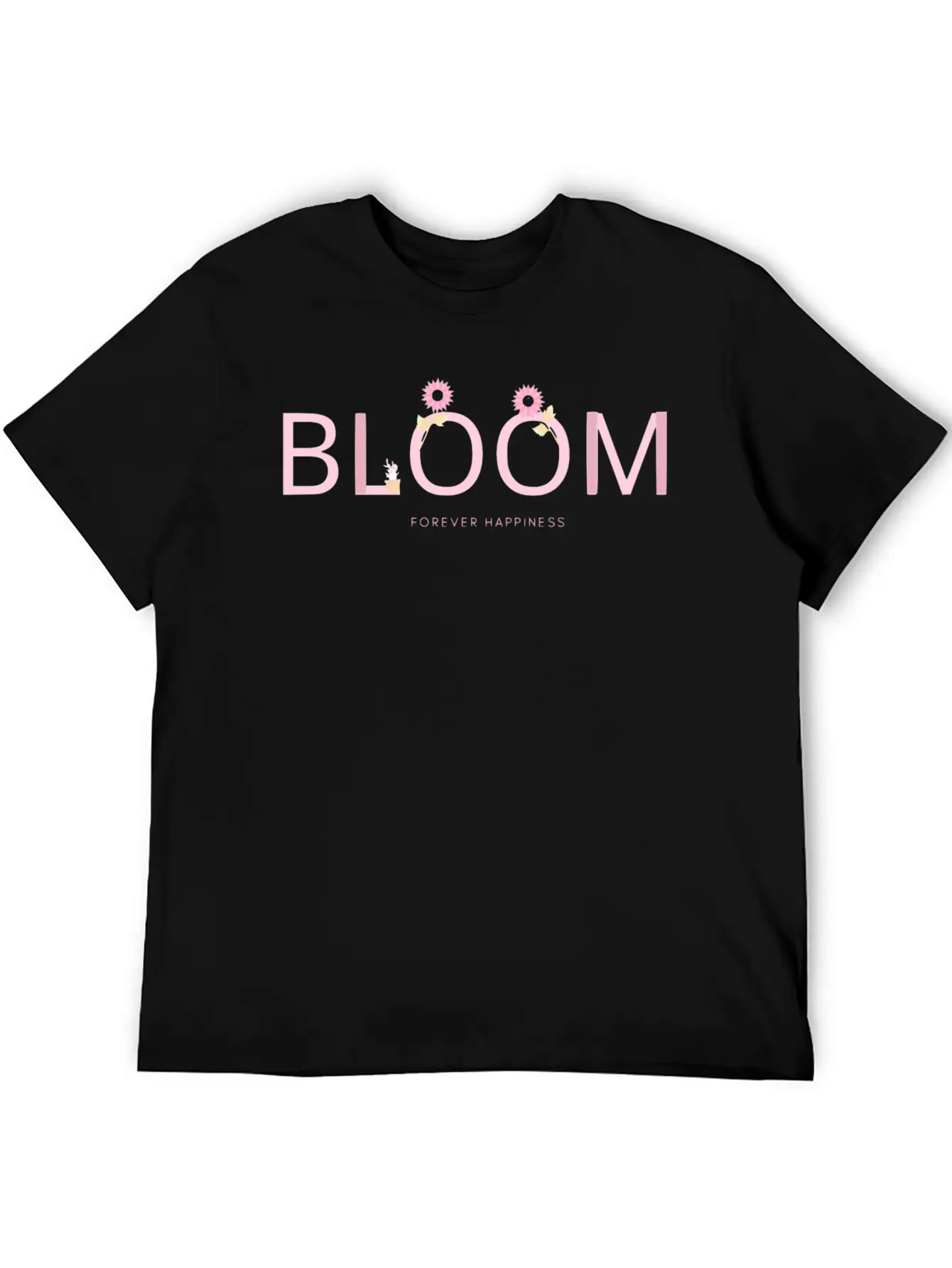Bloom Comfortable Minimalist Graphic Tee – Summer Style Essential