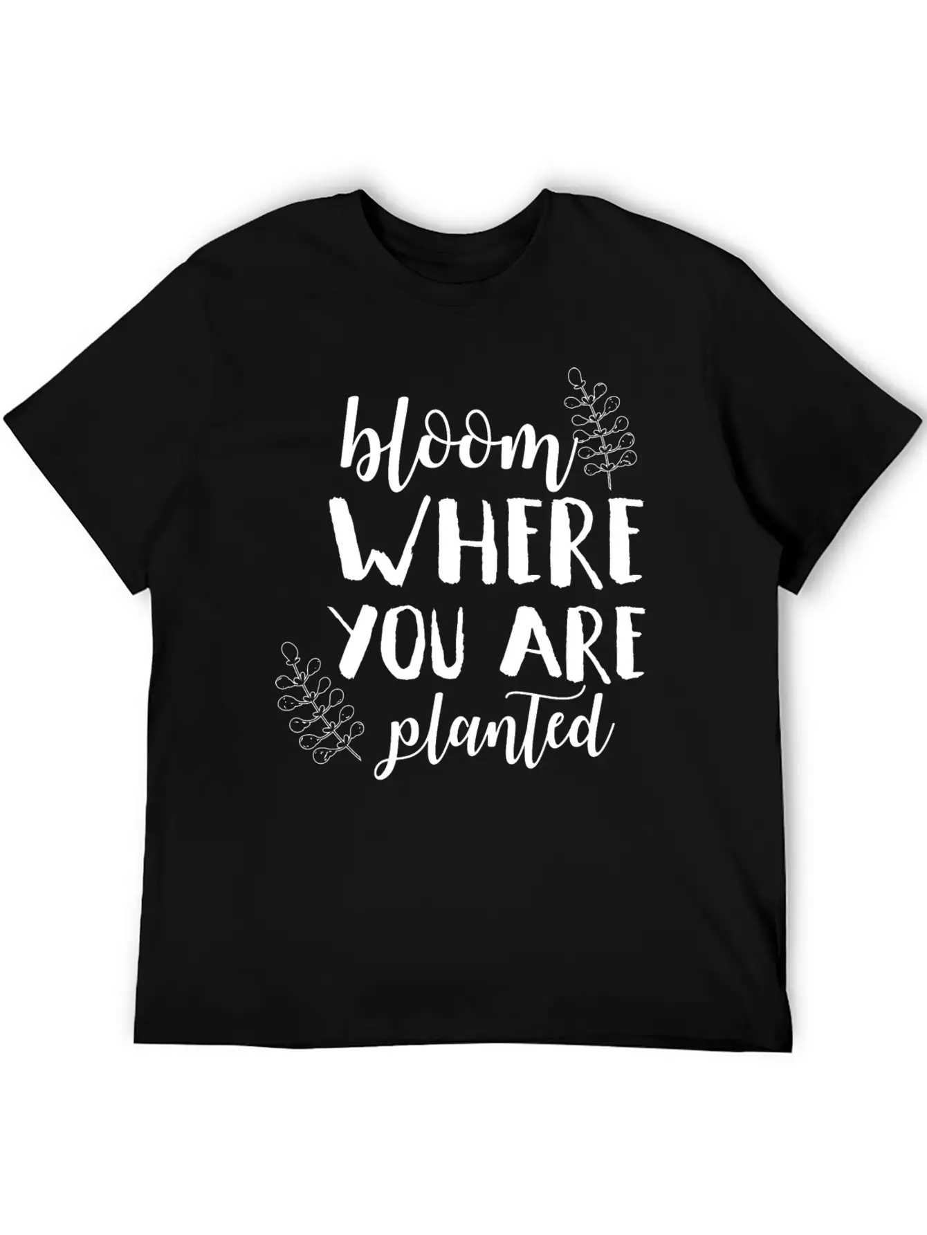 Bloom Where You Are Planted Mom Spring Humor Shirt Essential Unisex Summer Tee – Soft Cotton Casual Fit