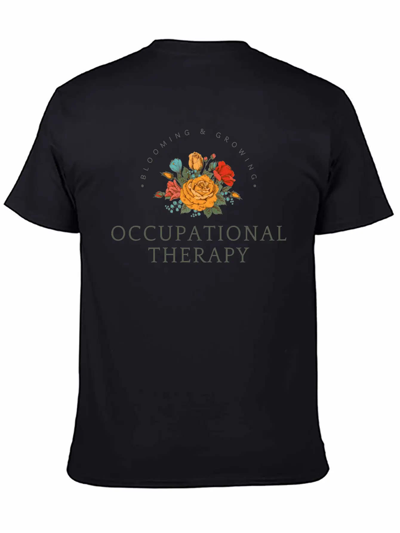 Blooming & Growing Timeless Short Sleeve Tee – Comfy And Minimalist Design