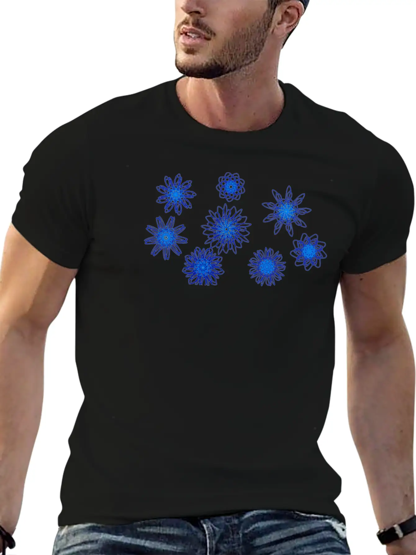 Blooms Basic Graphic T-Shirt – Daily Comfort In Soft Cotton