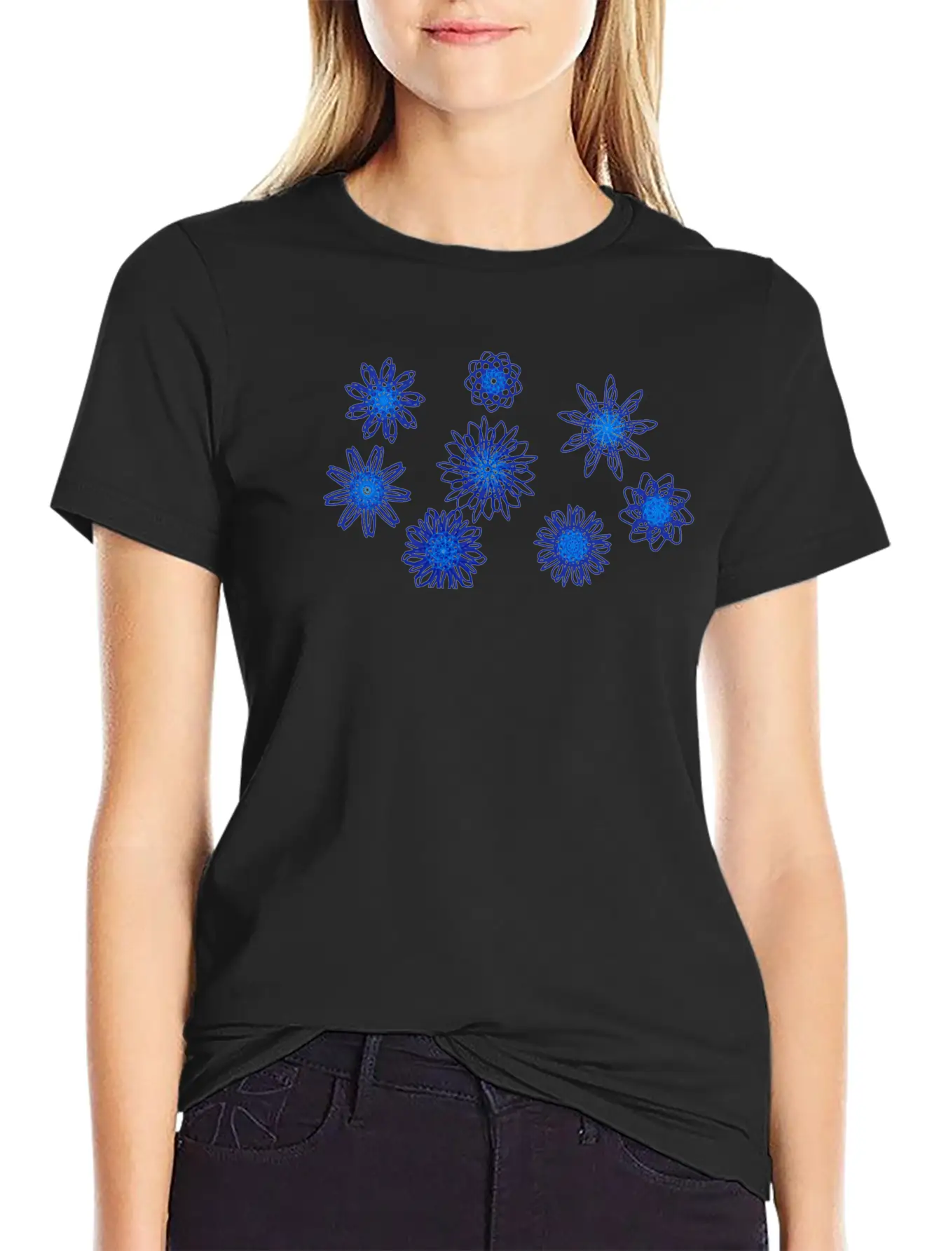 Blooms Basic Graphic T-Shirt – Daily Comfort In Soft Cotton
