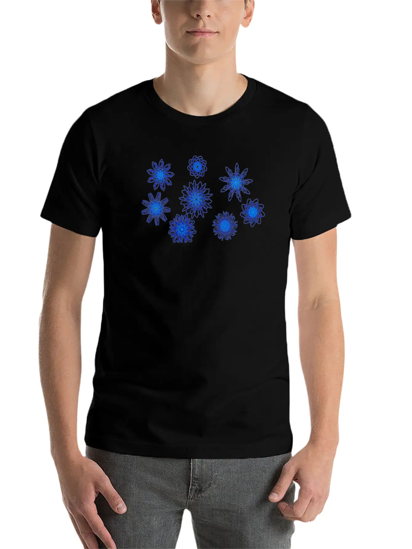 Blooms Basic Graphic T-Shirt – Daily Comfort In Soft Cotton