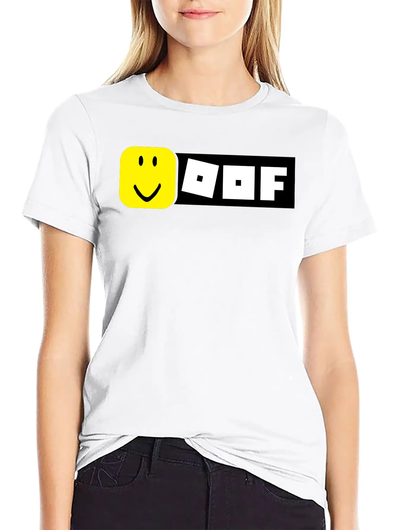 Blox Oof Comfortable Minimalist Graphic Tee – Summer Style Essential