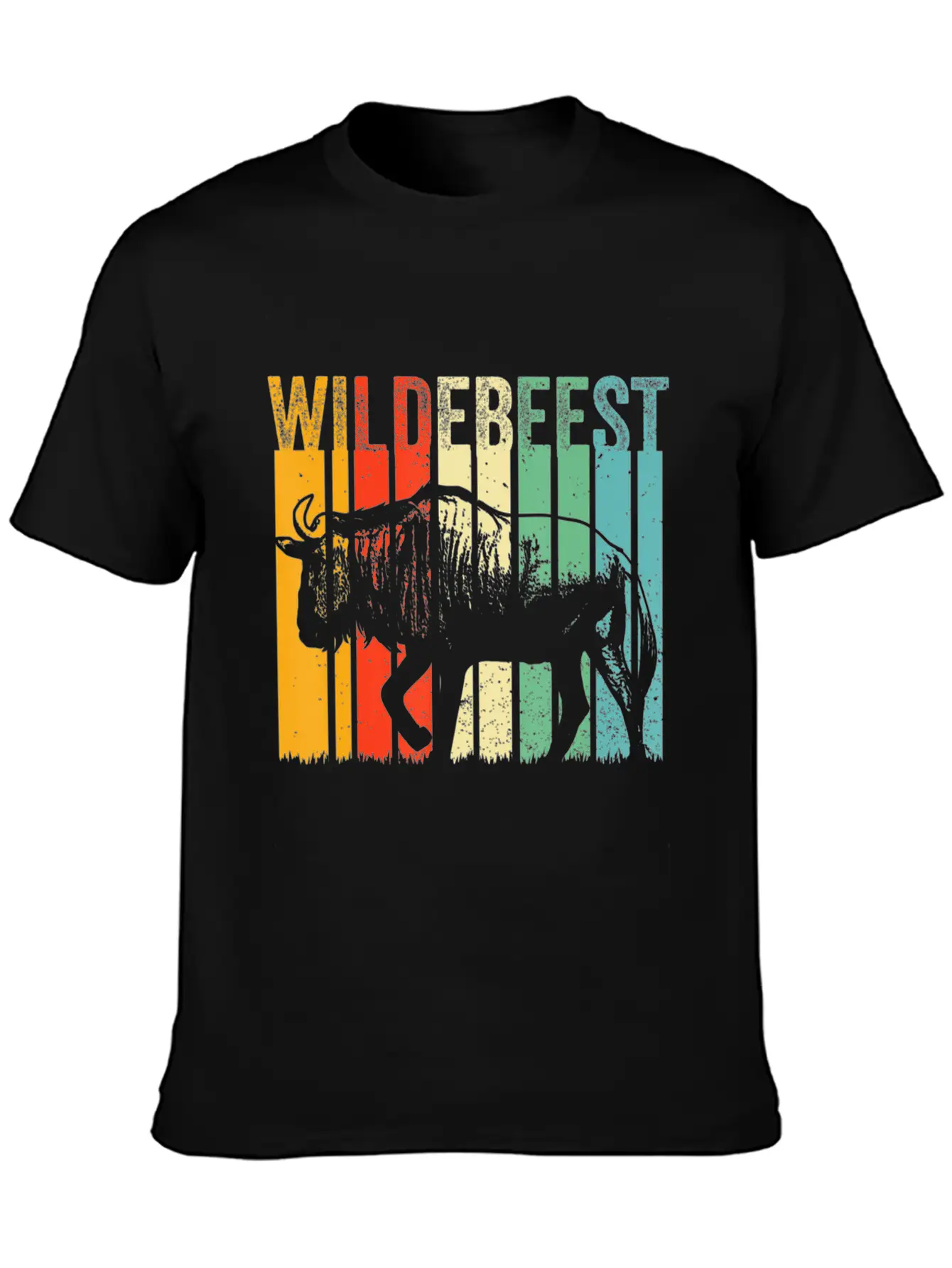 Blue Wildebeest Gnu Antelope Trophy Sport Hunting Timeless Short Sleeve Tee – Comfy And Minimalist Design