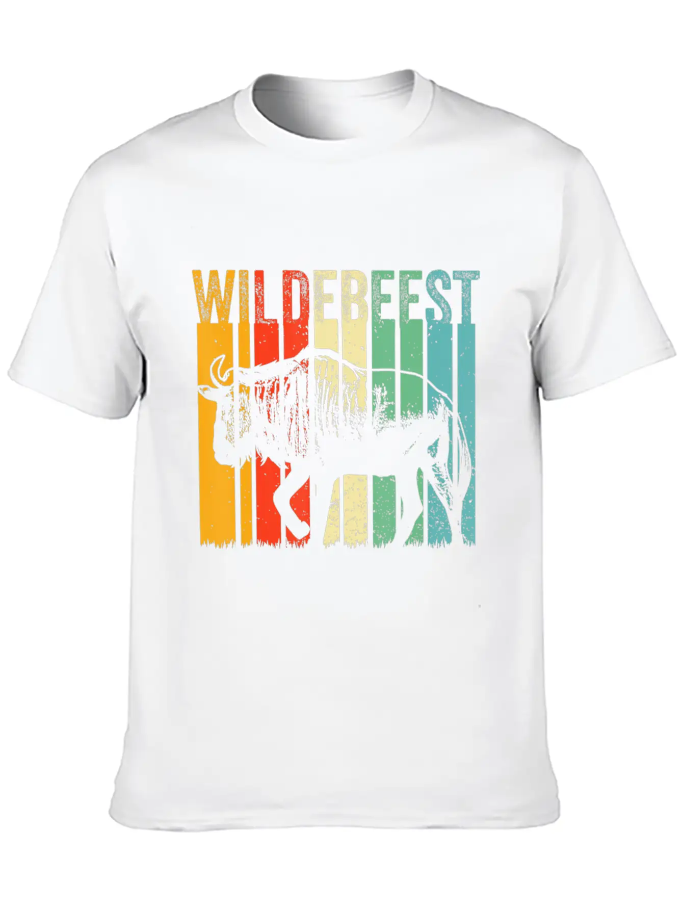 Blue Wildebeest Gnu Antelope Trophy Sport Hunting Timeless Short Sleeve Tee – Comfy And Minimalist Design
