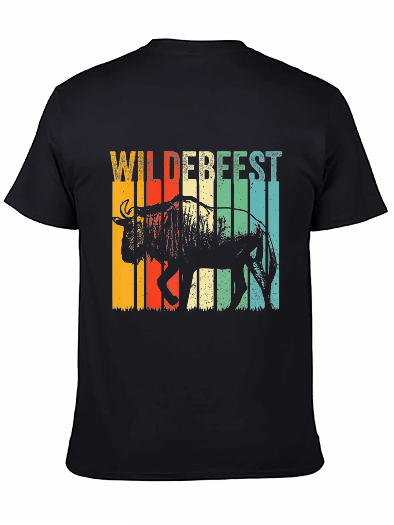 Blue Wildebeest Gnu Antelope Trophy Sport Hunting Timeless Short Sleeve Tee – Comfy And Minimalist Design