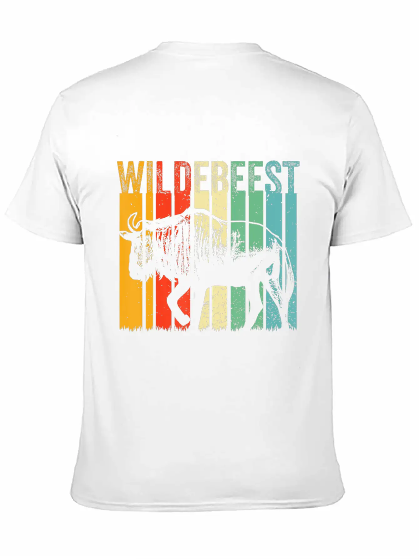 Blue Wildebeest Gnu Antelope Trophy Sport Hunting Timeless Short Sleeve Tee – Comfy And Minimalist Design