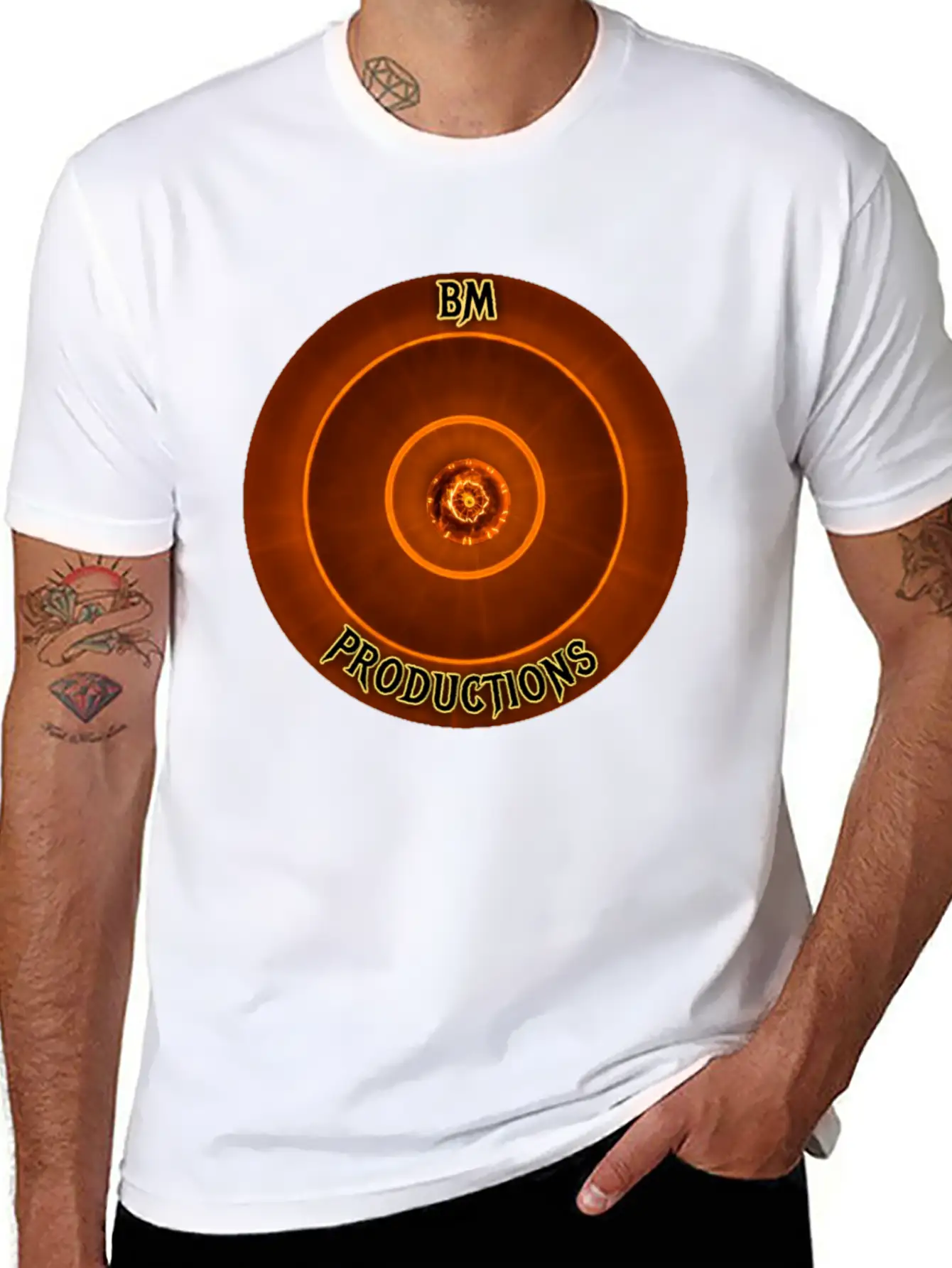 BM PRODUCTIONS Stylish Everyday T-Shirt – Unisex Basic Cotton Tee