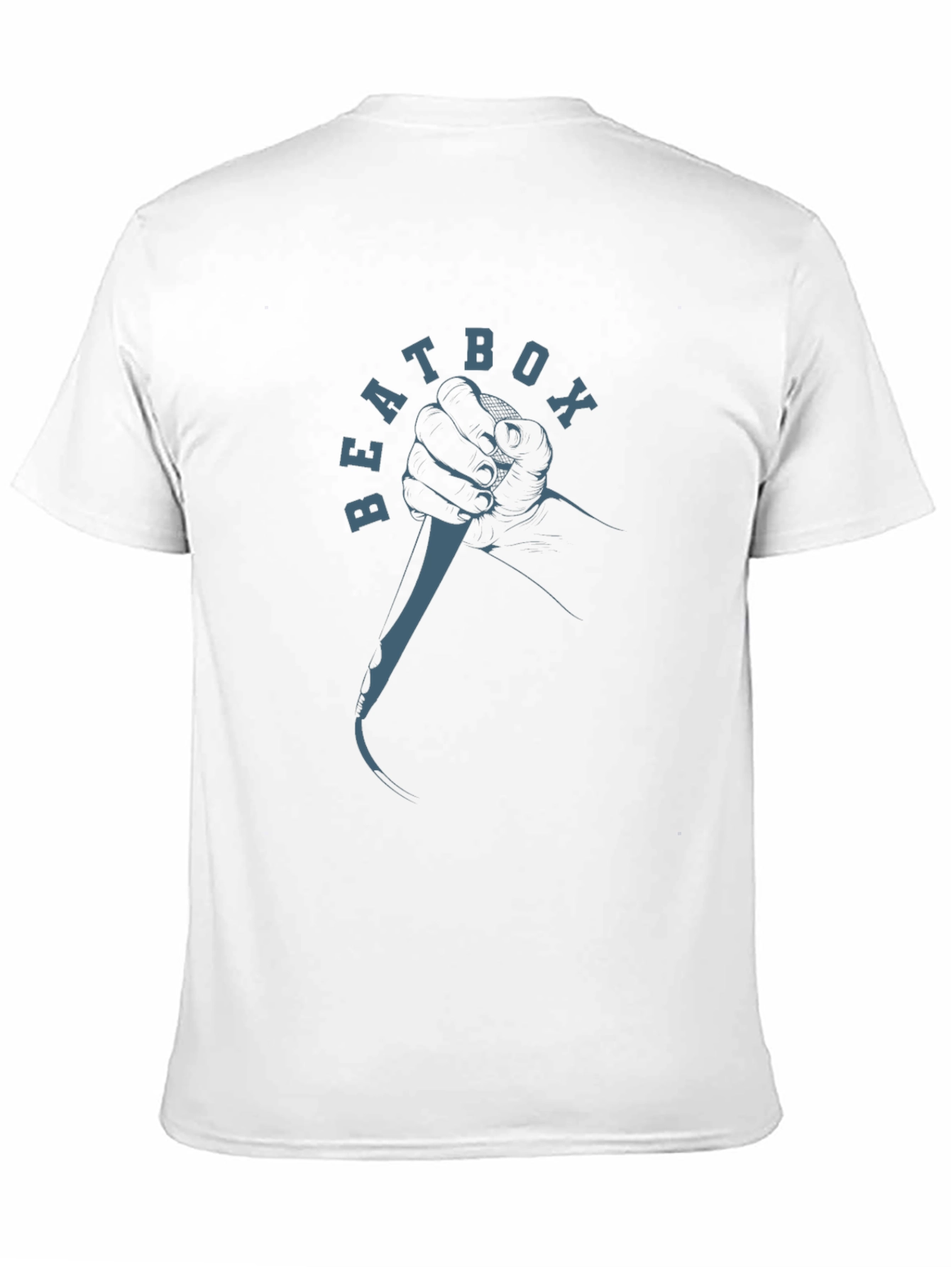 Beatbox Graphic Print T-Shirt - Black